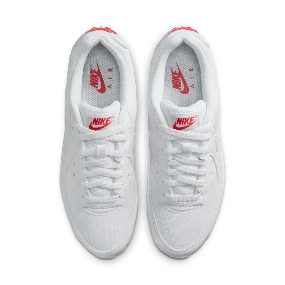Air Max 90 'White Light Crimson' humid - weather