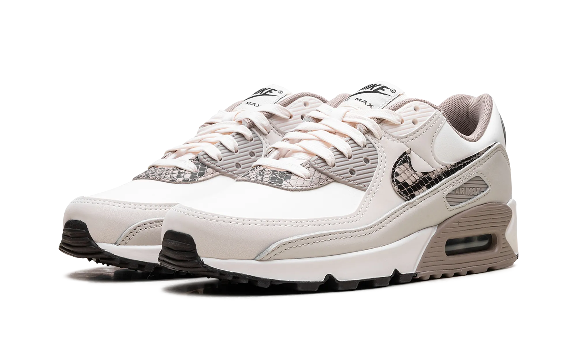 Air Max 90 WMNS "Light Pink Snakeskin" breathable experience mesh - upper shoes