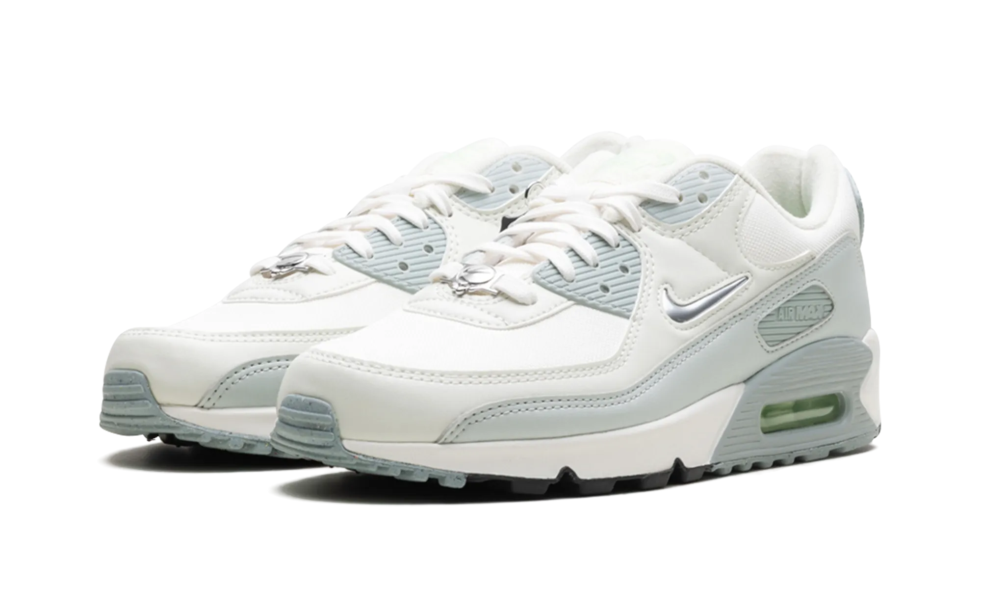 Air Max 90 WMNS "Silver" breathable - membrane - feature shoes mountain - climbing running shoes