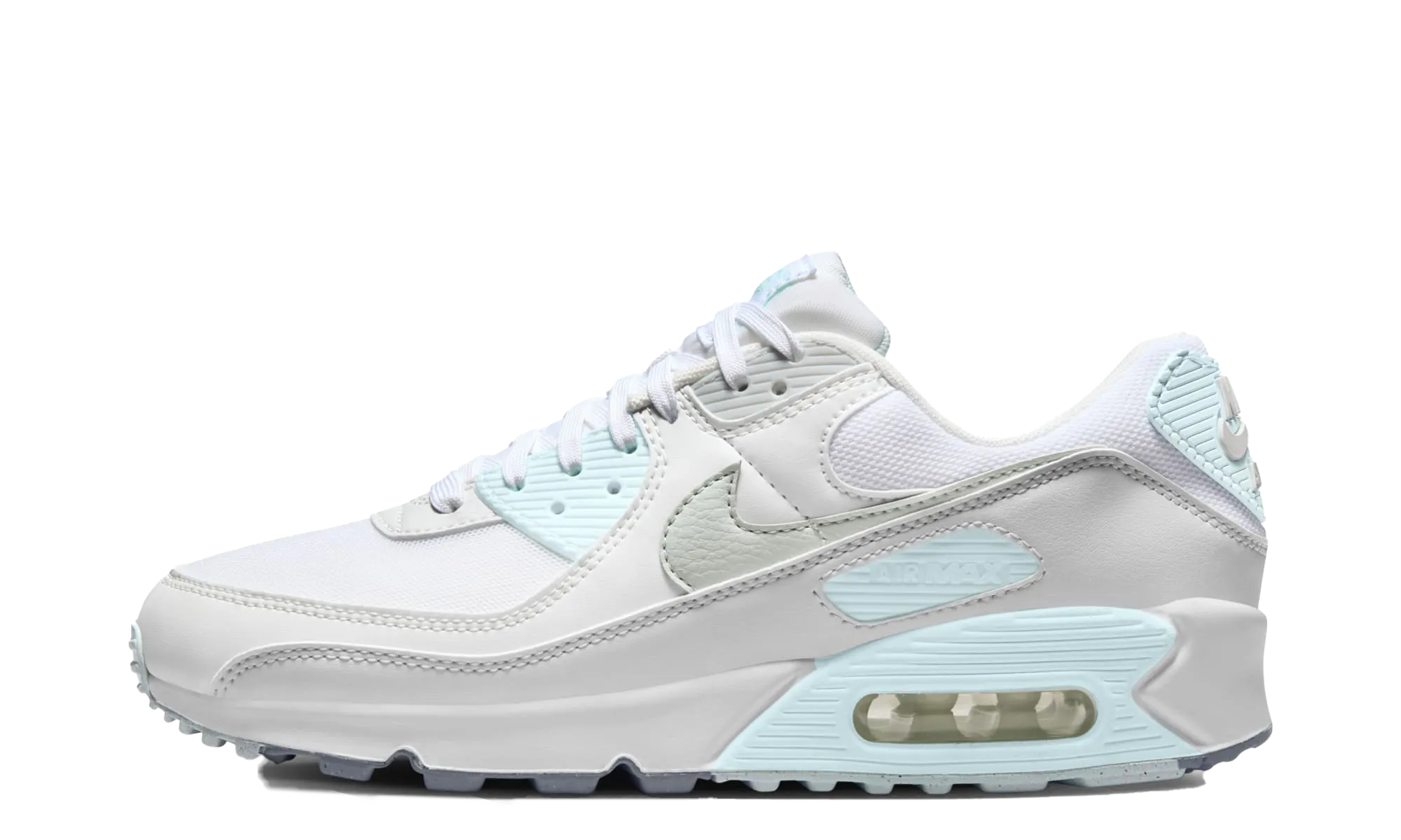 Comfort Cuffs AIR MAX 90 WMNS "WHITE GLACIER BLUE"