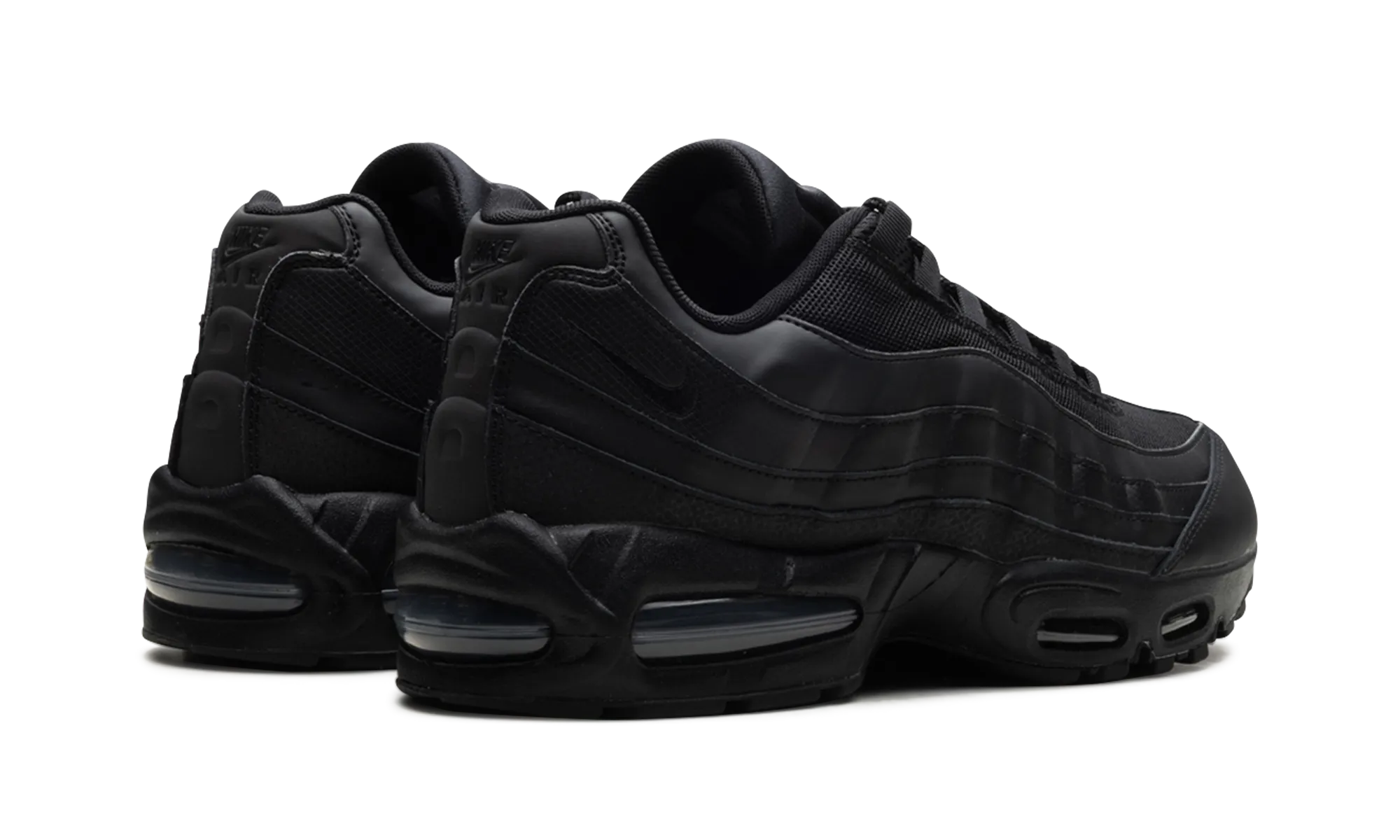 Air Max 95 Big Bubble "Triple Black" Daily Routine Support Layer
