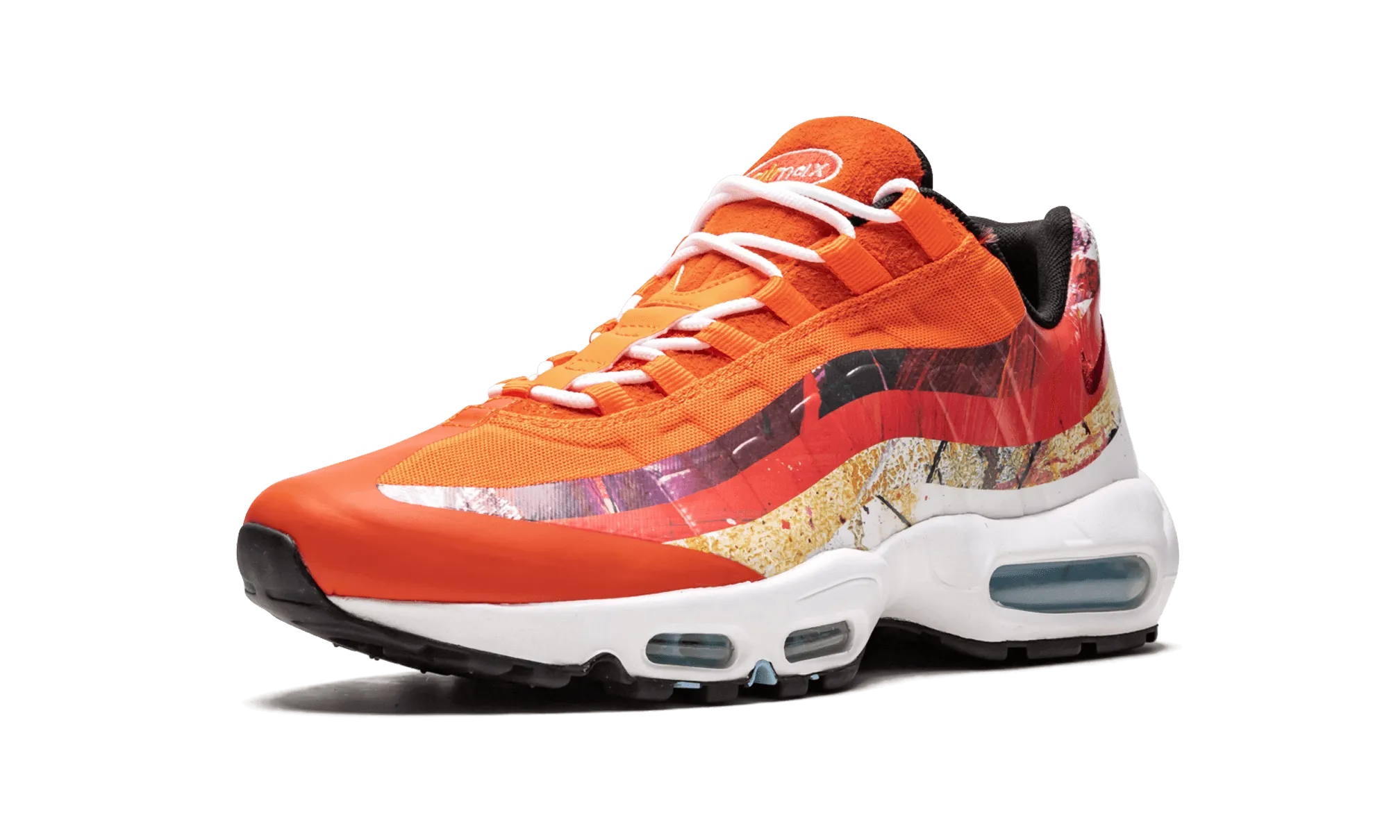 triathlon running wear microfiber - upper shoes Air Max 95 / DW "Dave White"