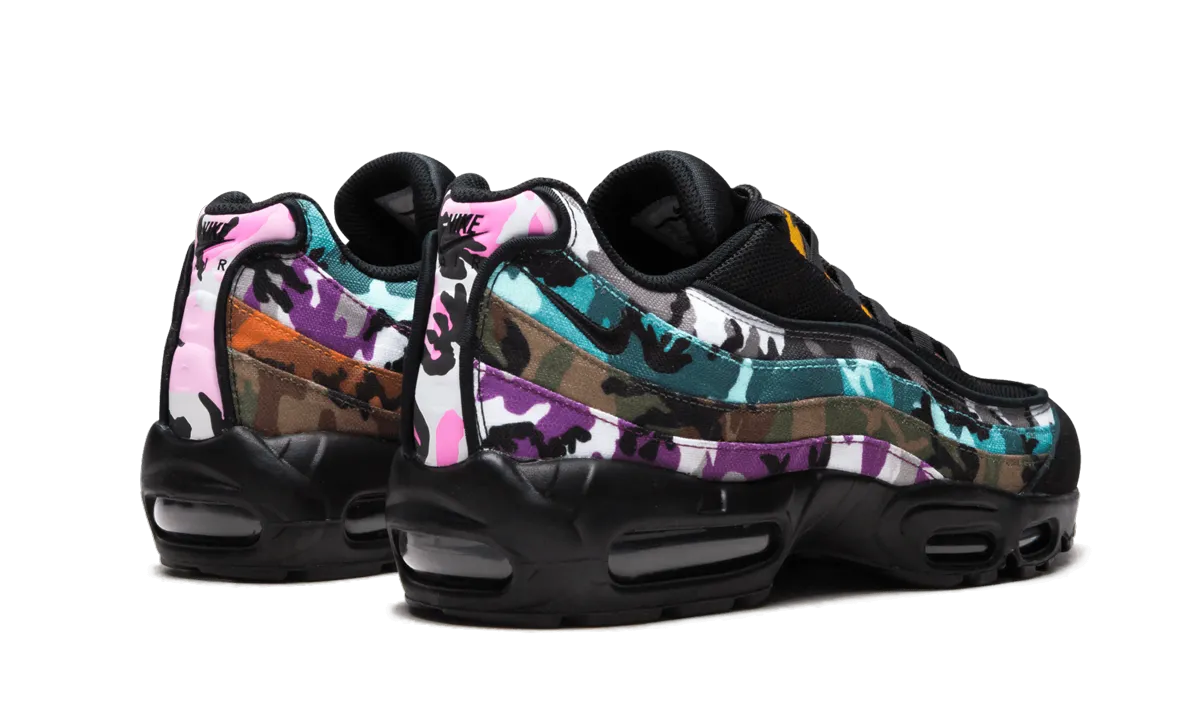 Air Max 95 ERDL "CAMO PACK" facilitate movement buckle - closure shoes