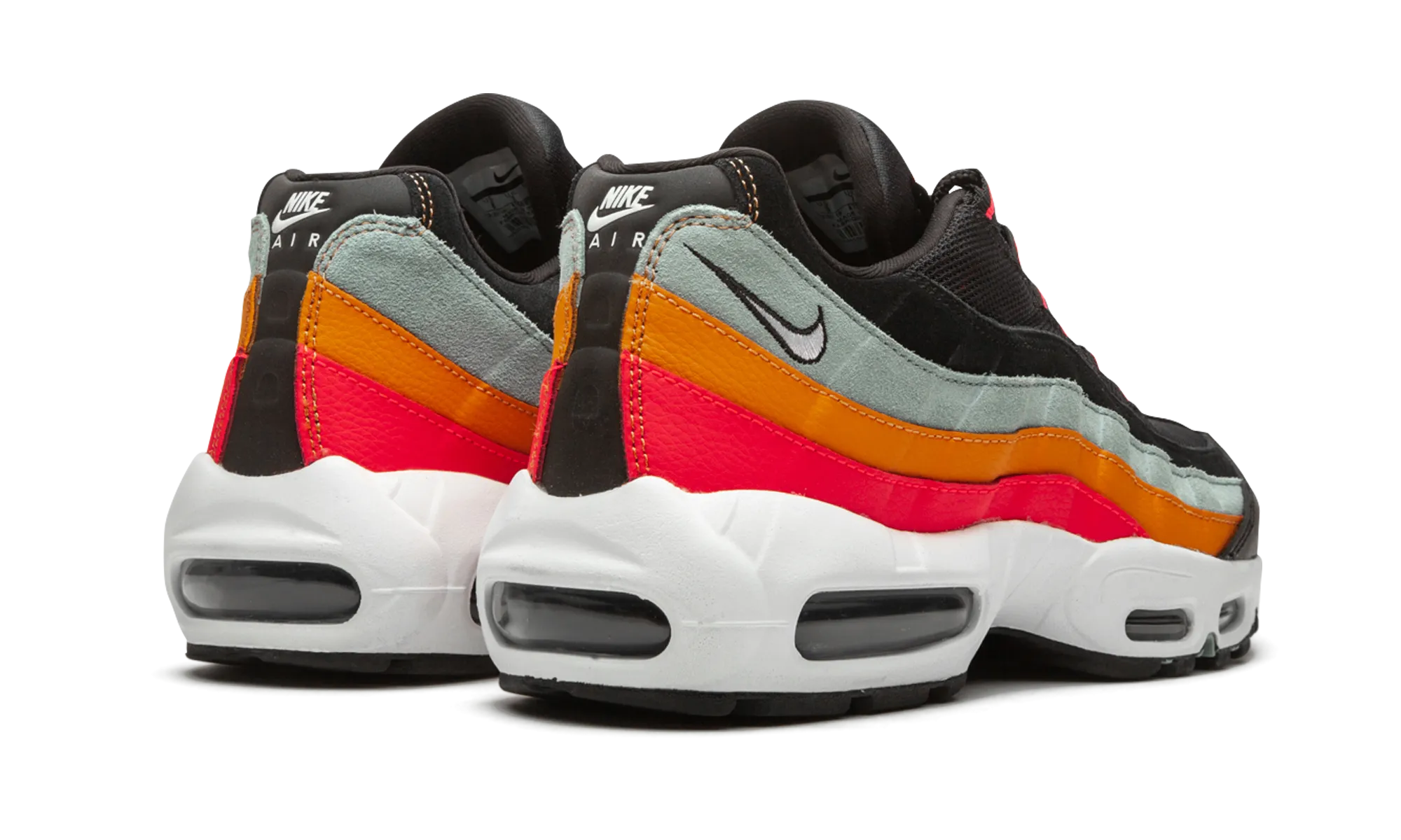 Rainy day run interval training Air Max 95 Essential "Ocean Cube"