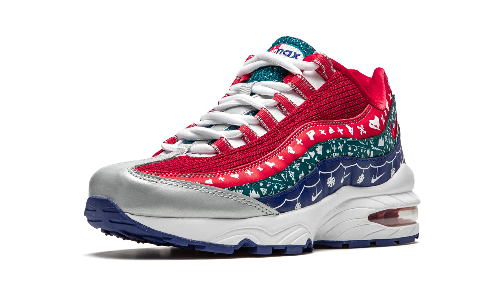 Air Max 95 GS "Christmas Sweater" Shock   Absorbing Midsole