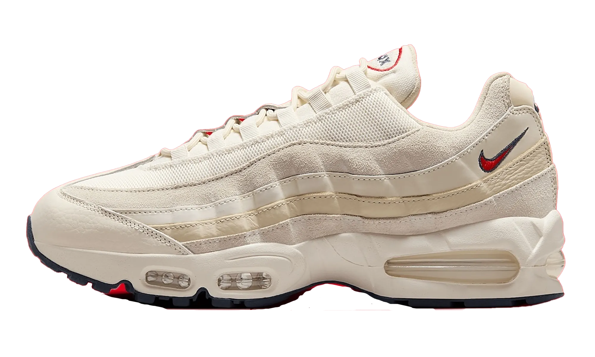 Air Max 95 OG PRM "Big Bubble Pale Ivory" running shoes for competitive female runners post - workout recovery