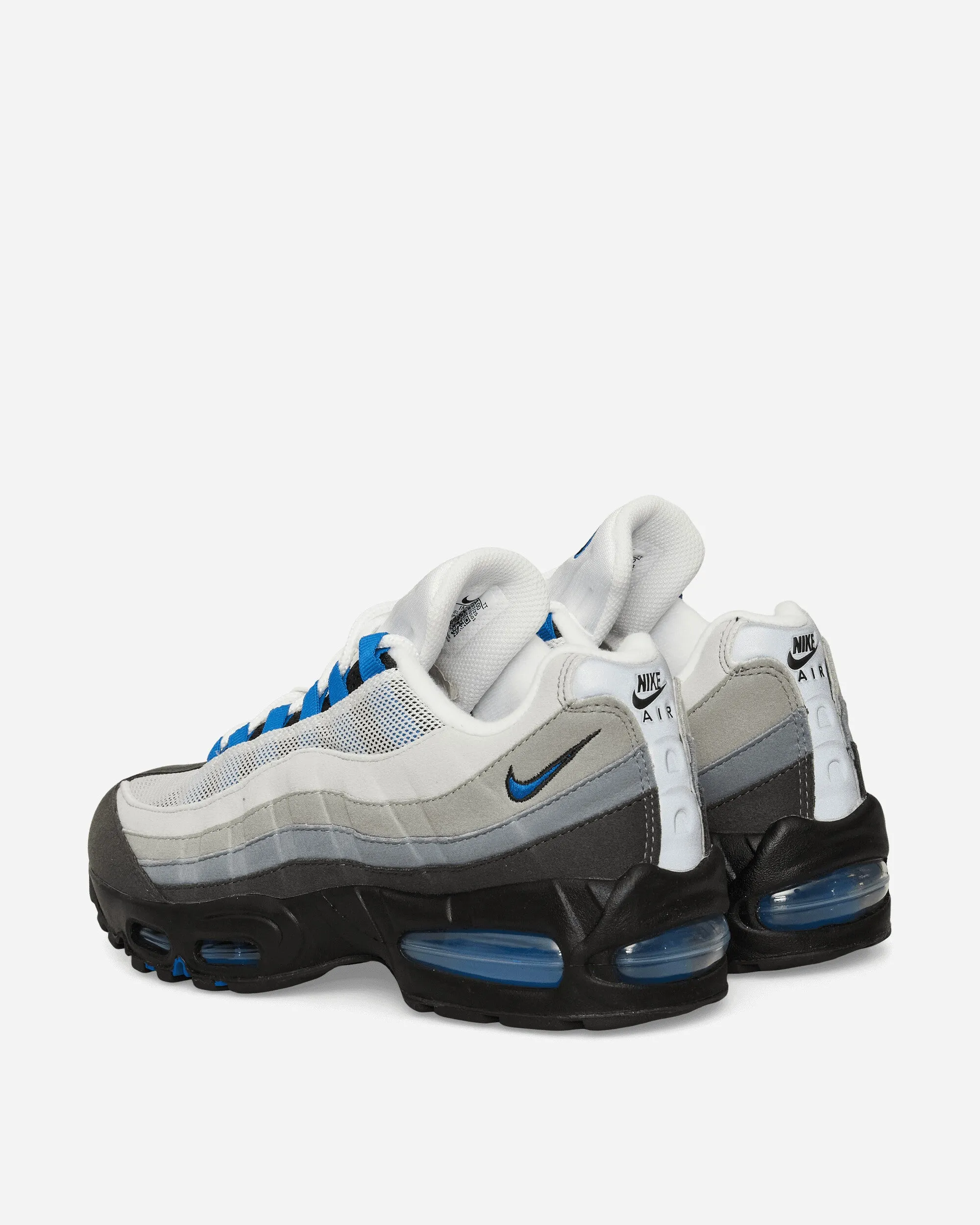 Air Max 95 OG Sneakers Cool Grey / Blue Spark Trendy TPU Stability Cage