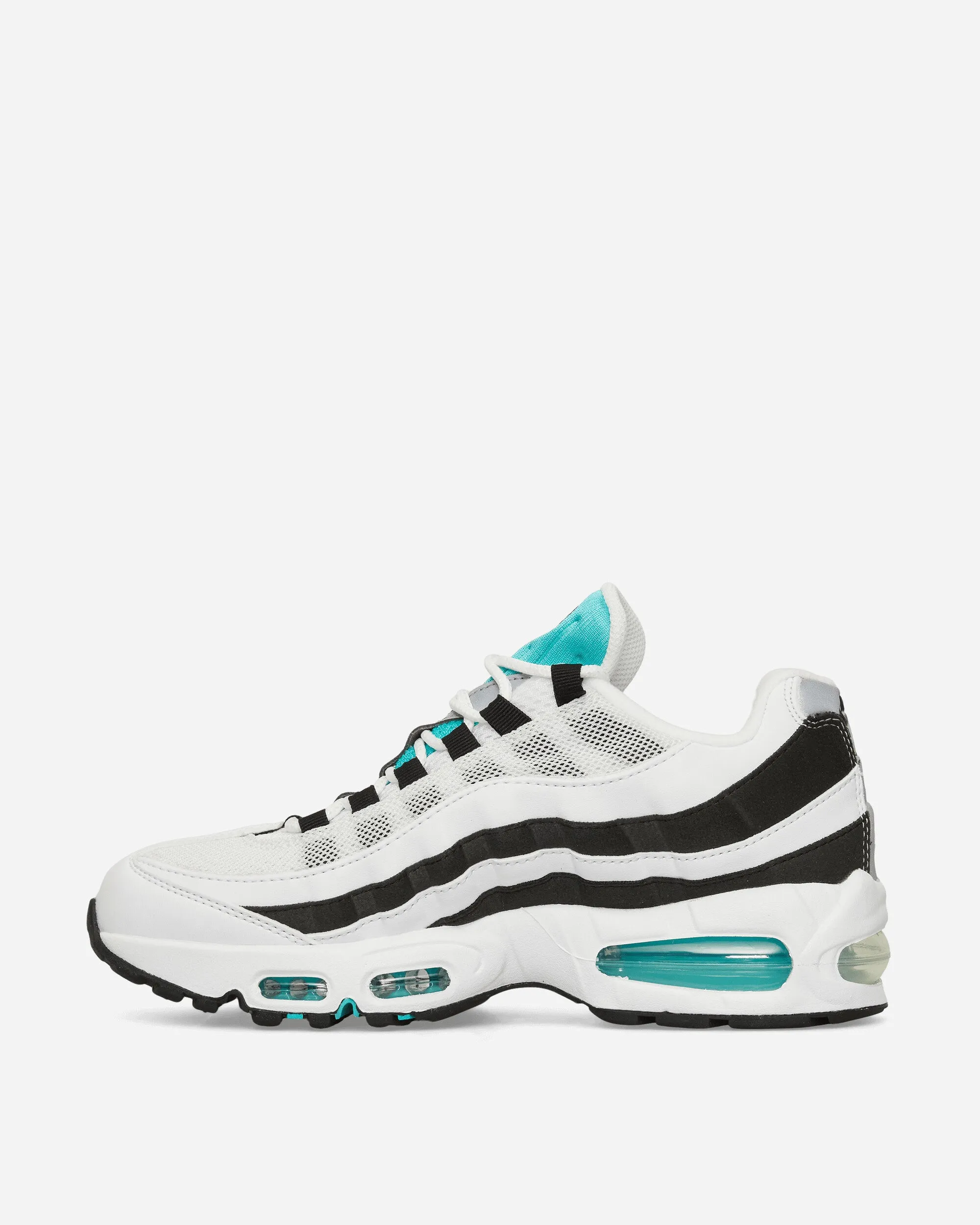 Moisture Wicking Interior Maximum arch Air Max 95 OG Sneakers White / Hyper Jade / Black
