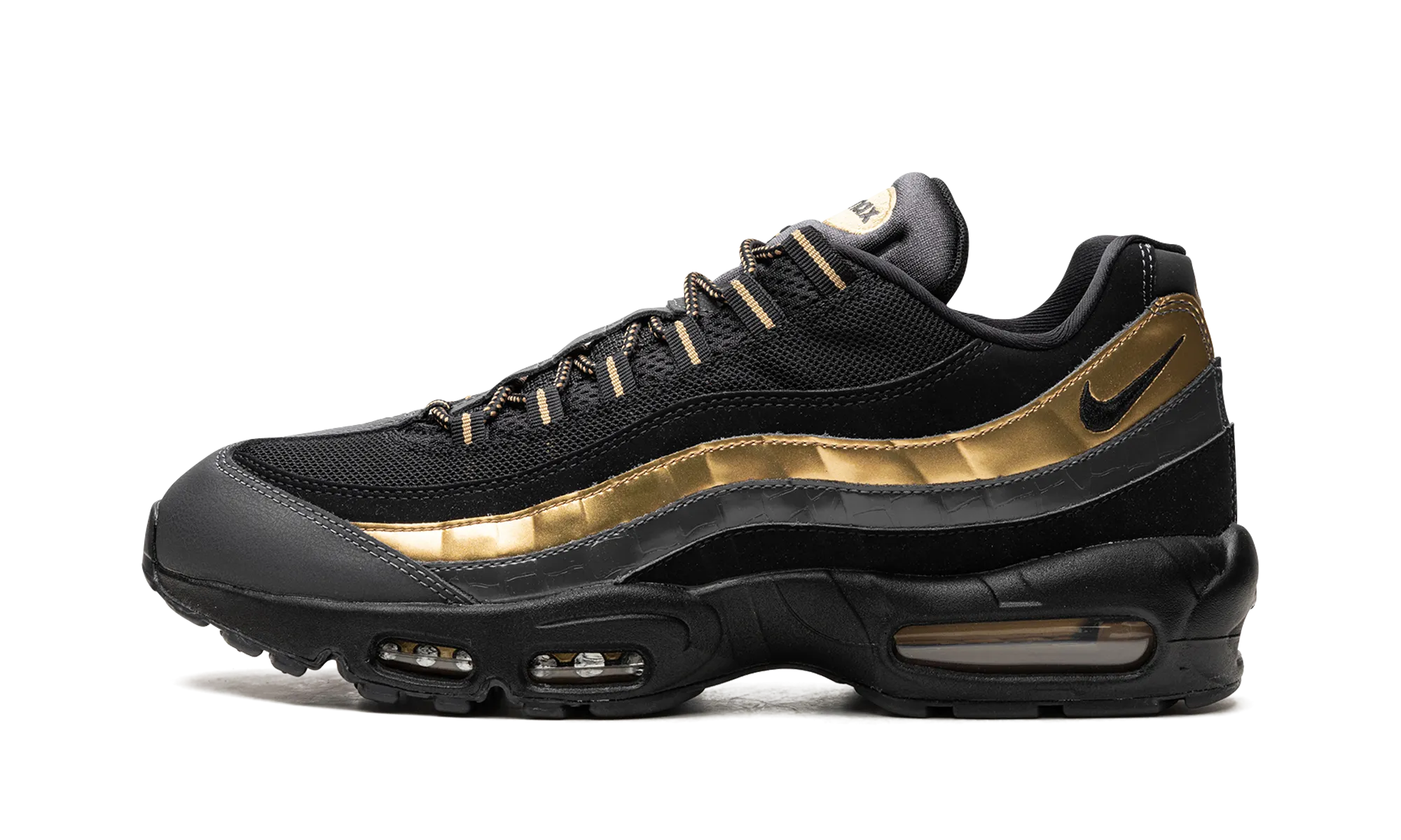 Comfort Padding System Ergonomic Support Air Max 95 Premium "BLK/GOLD"