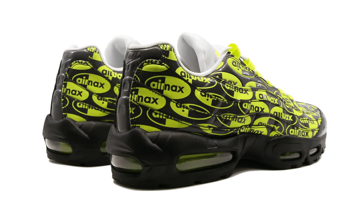 Short distance speed zippered Air Max 95 PRM "Volt Logo"