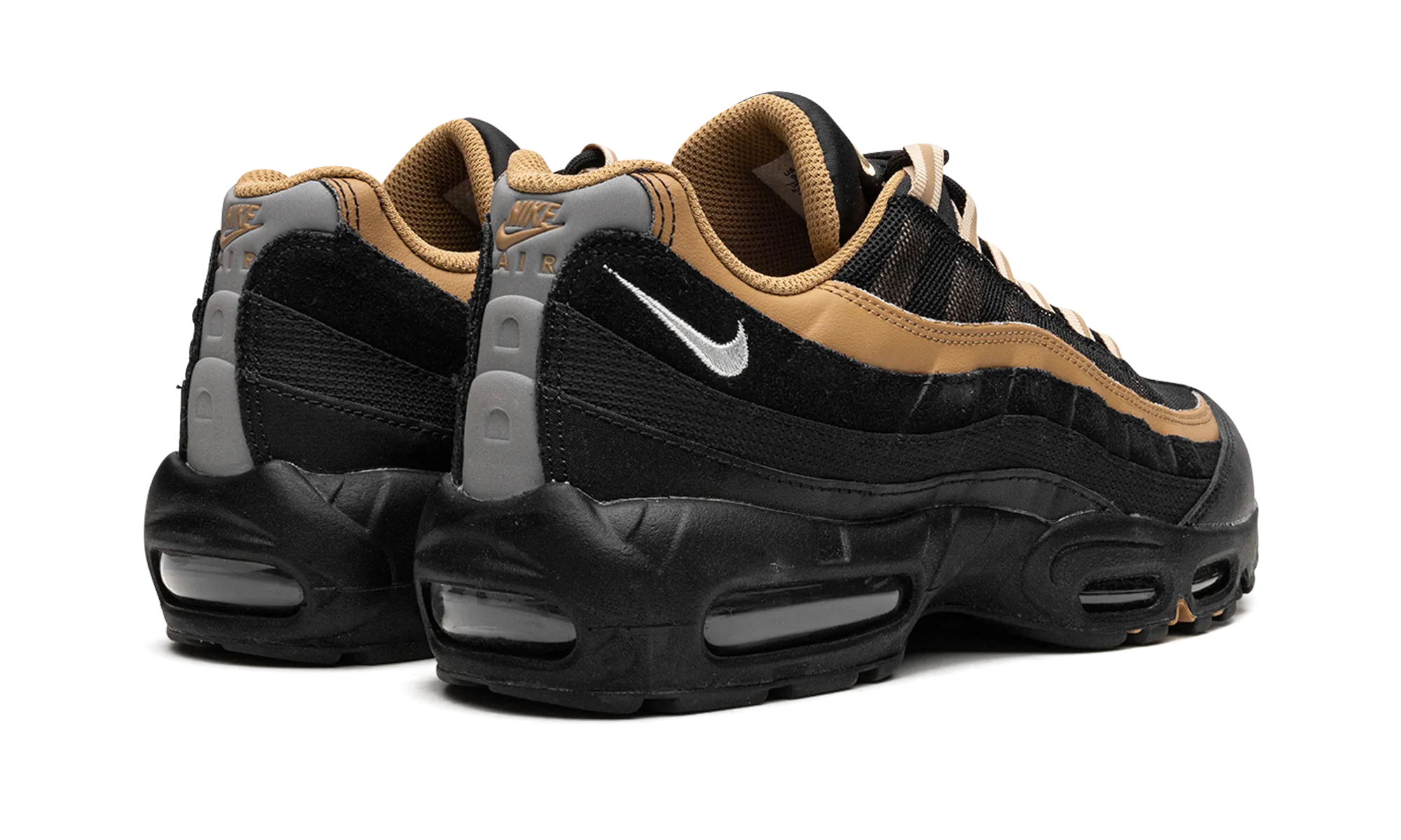 Air Max 95 "Black Elemental Gold" competitive running shoes