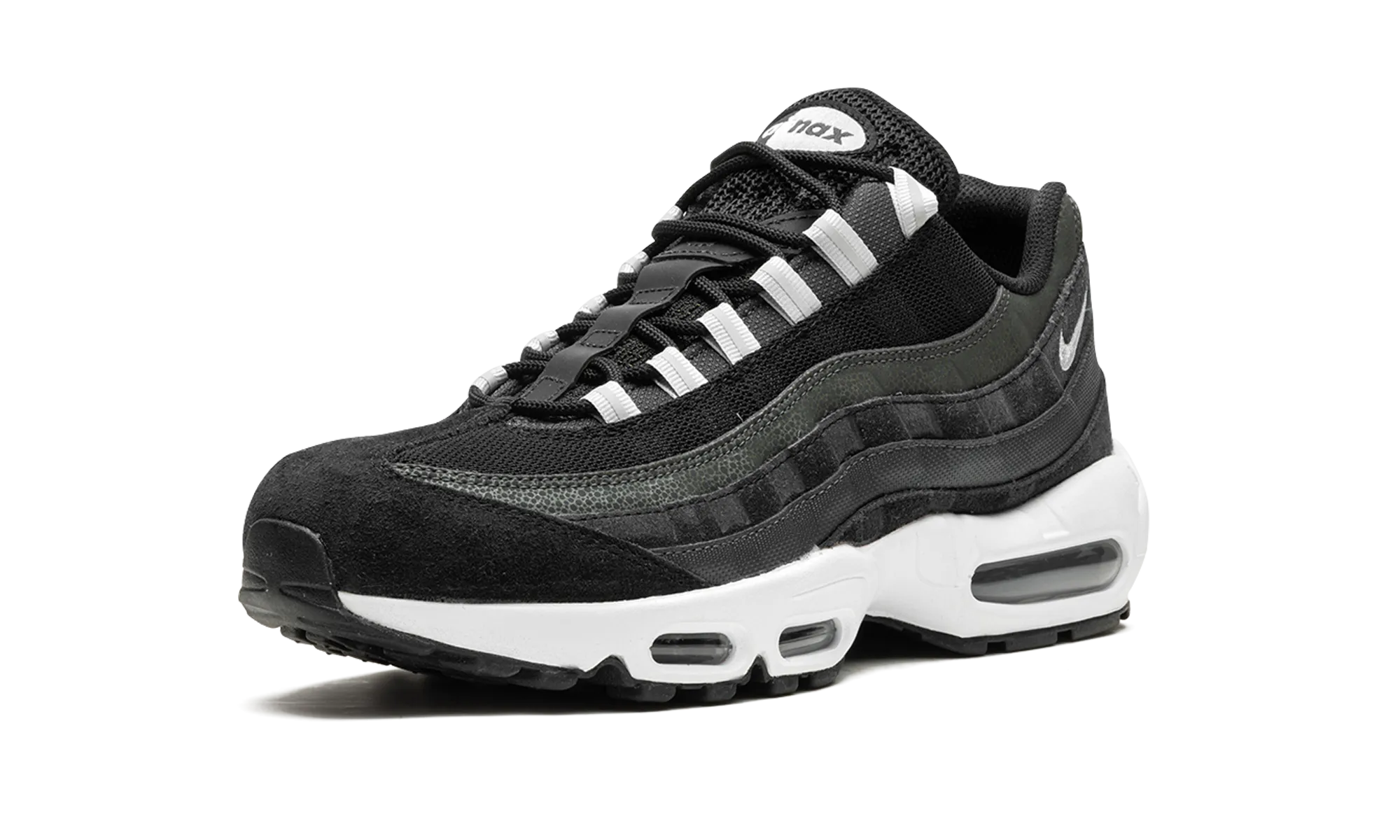 Air Max 95 "Black / Pure Platinum" BreathableMesh short - distance suitable
