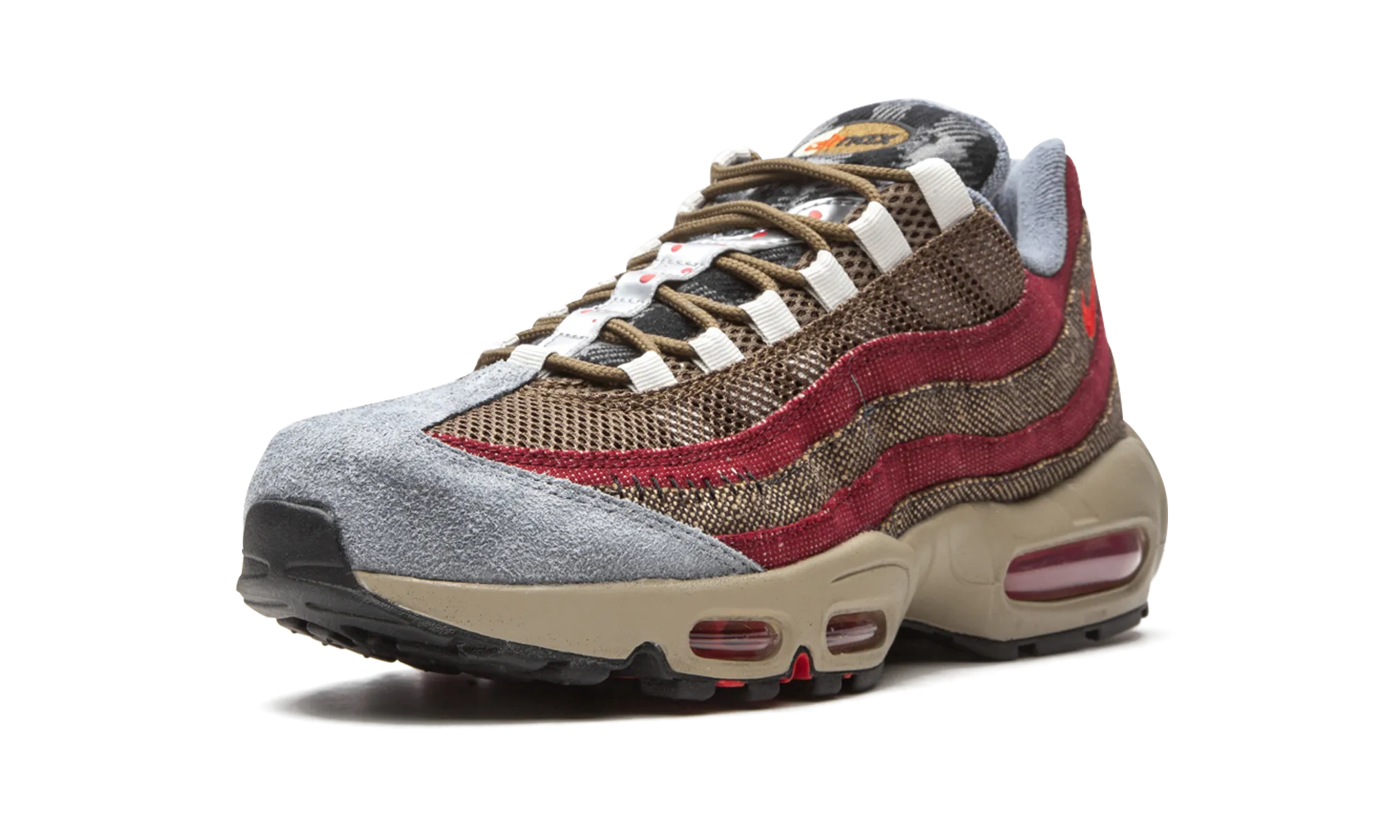 Air Max 95 "Freddy Krueger" slow running shoe efficiency mesh - upper - feature shoes