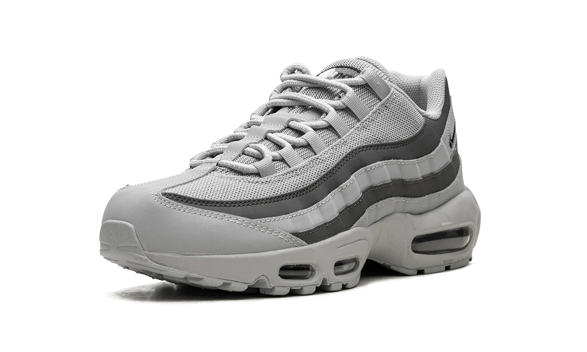 fashionable running shoes mesh - upper - material shoes Air Max 95 "Greyscale"