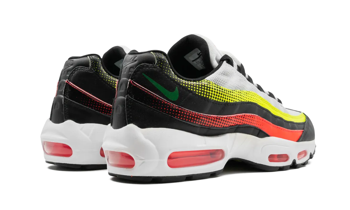 indoor track running gear Air Max 95 SE "SOLAR RED"