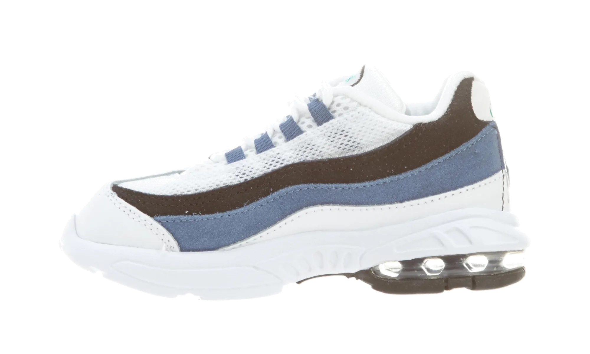 reinforced - heel - area - sturdiness shoes branded running shoes Air Max 95 Triple Negro TD "Black"