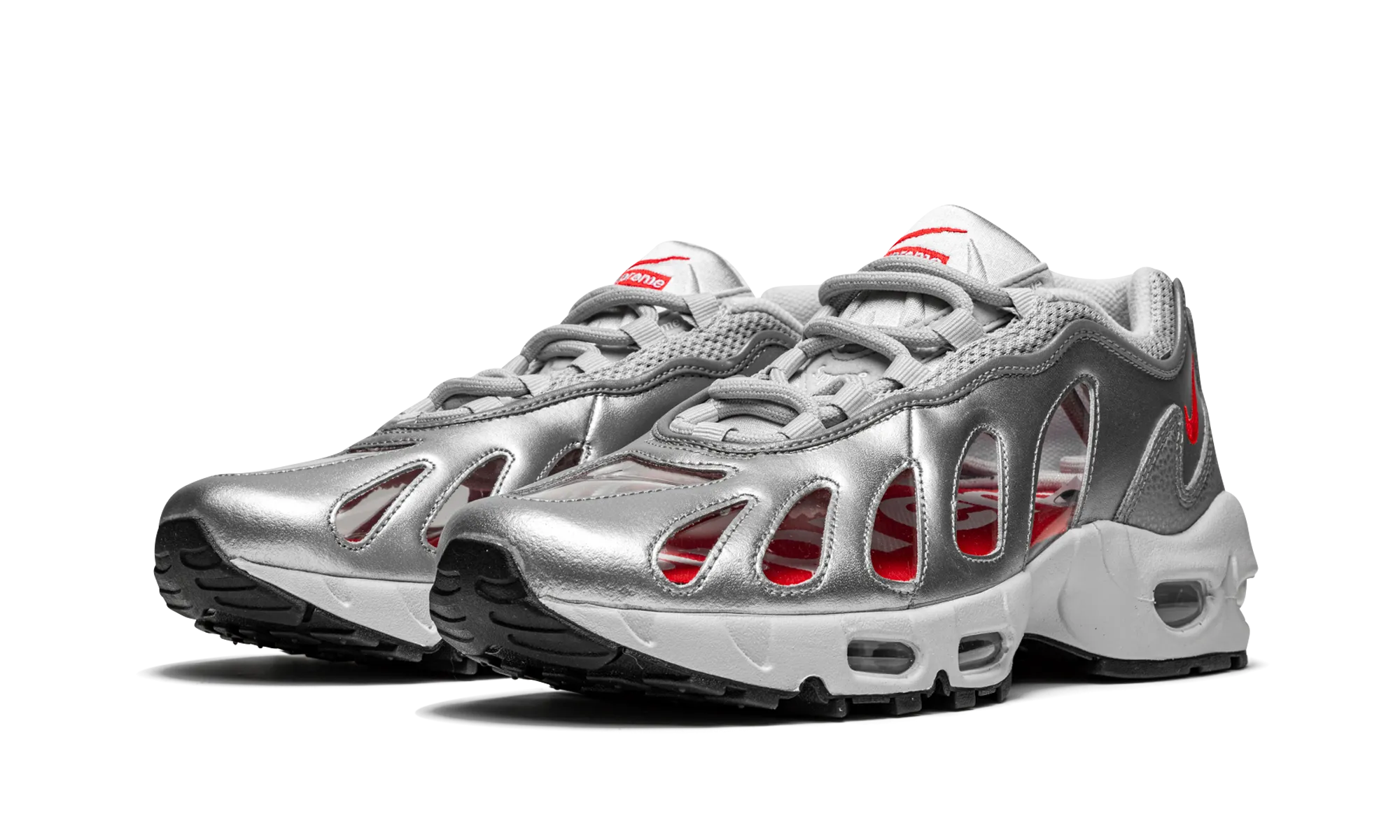ethnic - themed running option Air Max 96 "Supreme - Silver"
