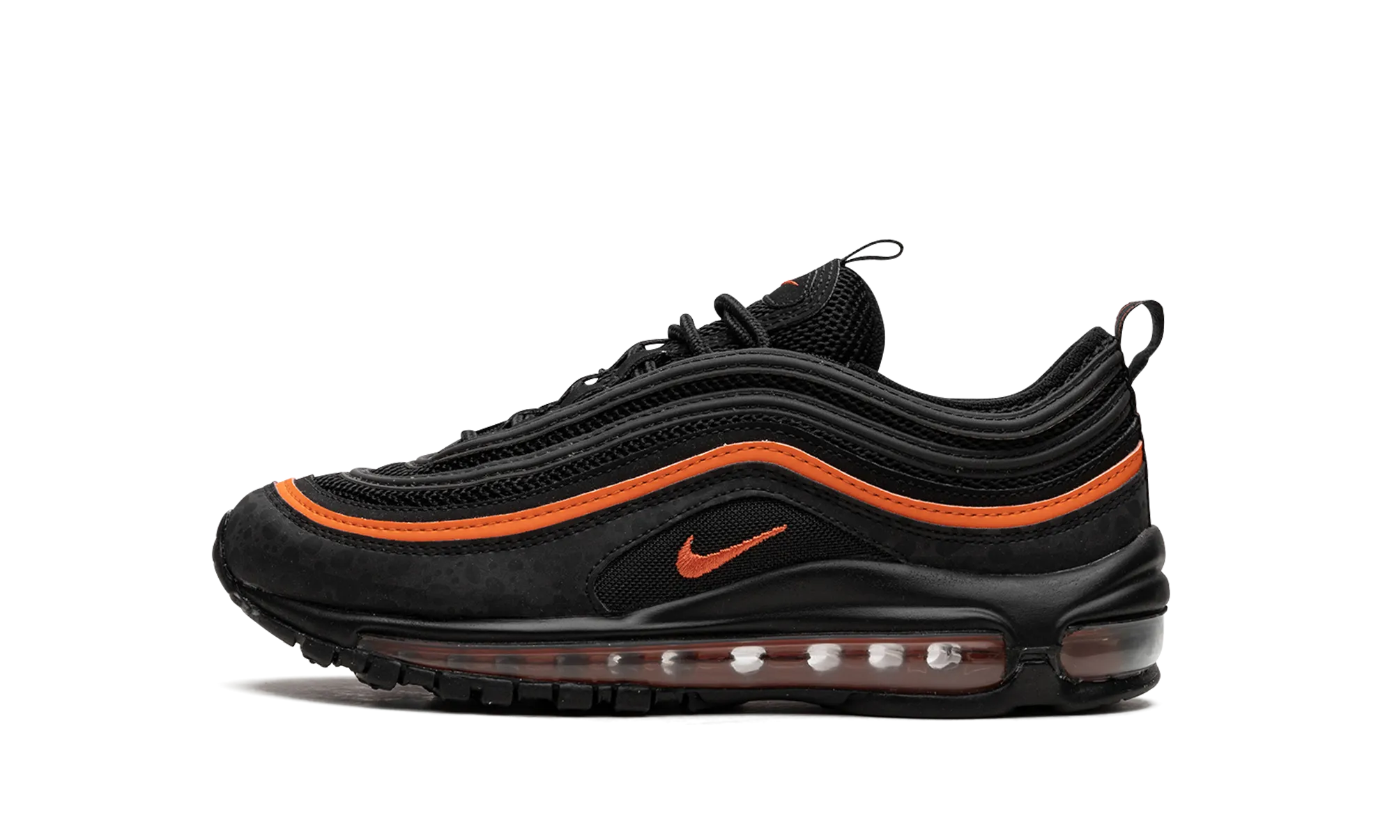Air Max 97 GS "Black / Safety Orange" mountain shoes