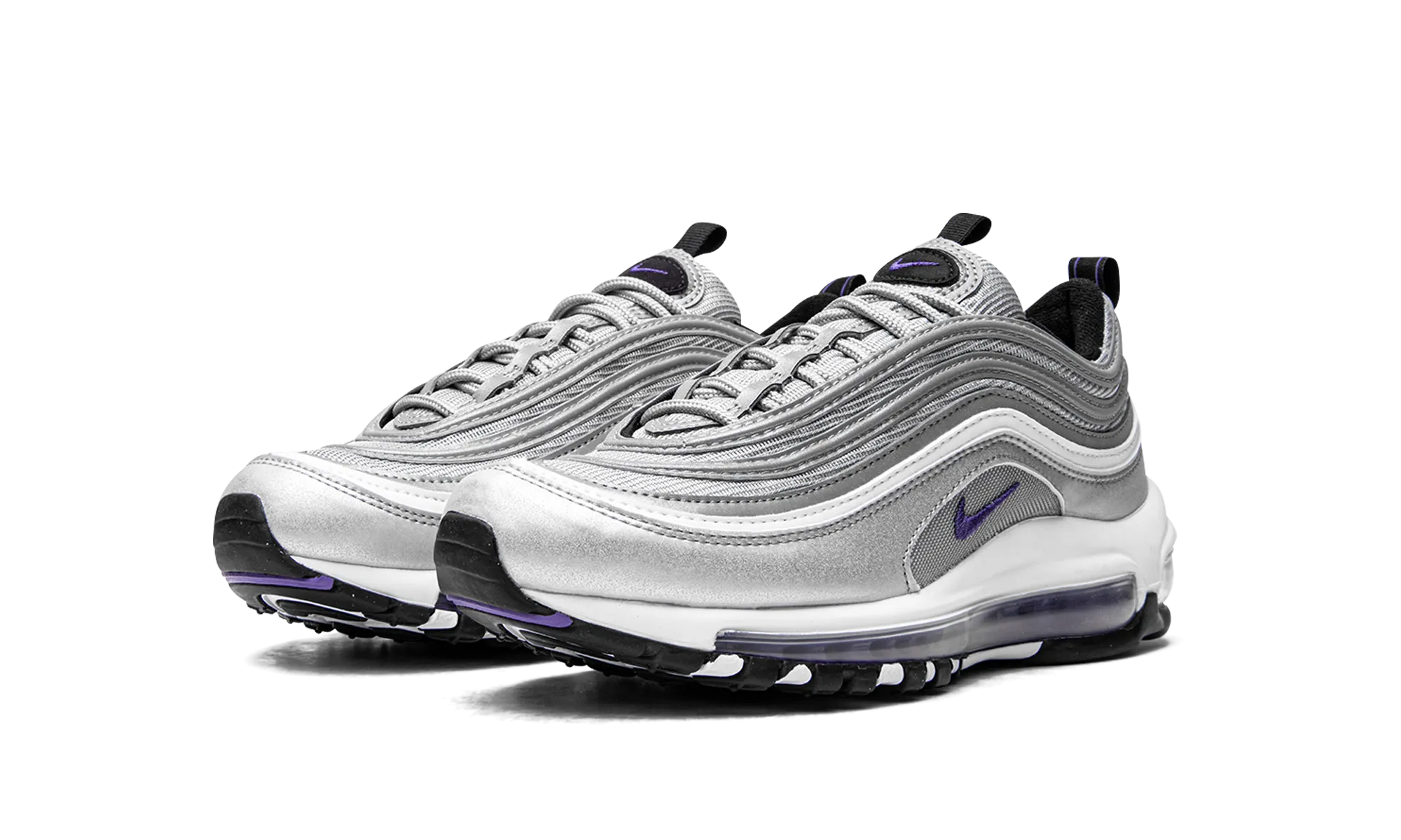 oval track running option toe - support - system Air Max 97 GS "Purple Bullet"