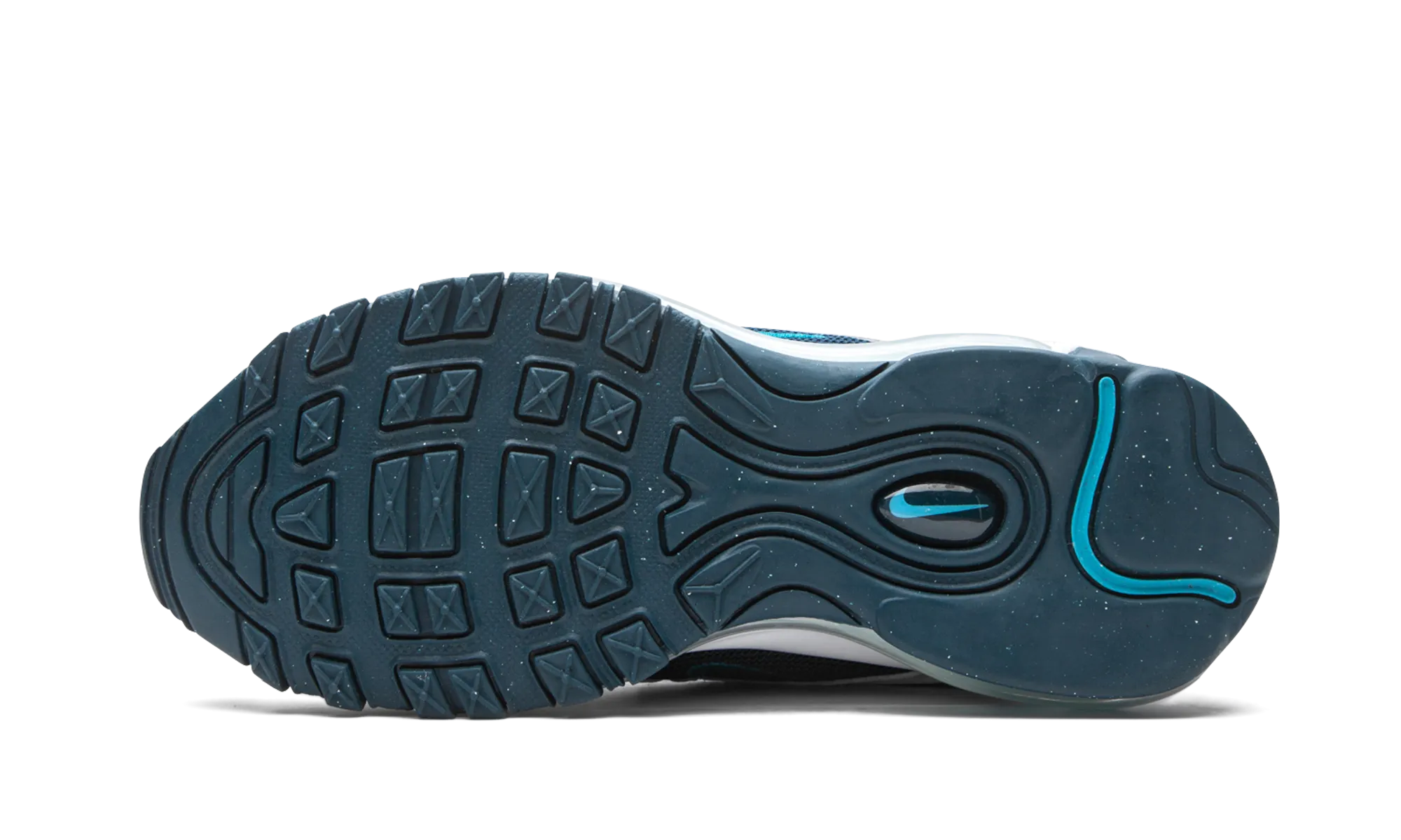 Air Max 97 GS "Spirit Teal" glow - in - the - dark run running gear running in a mud run shoes