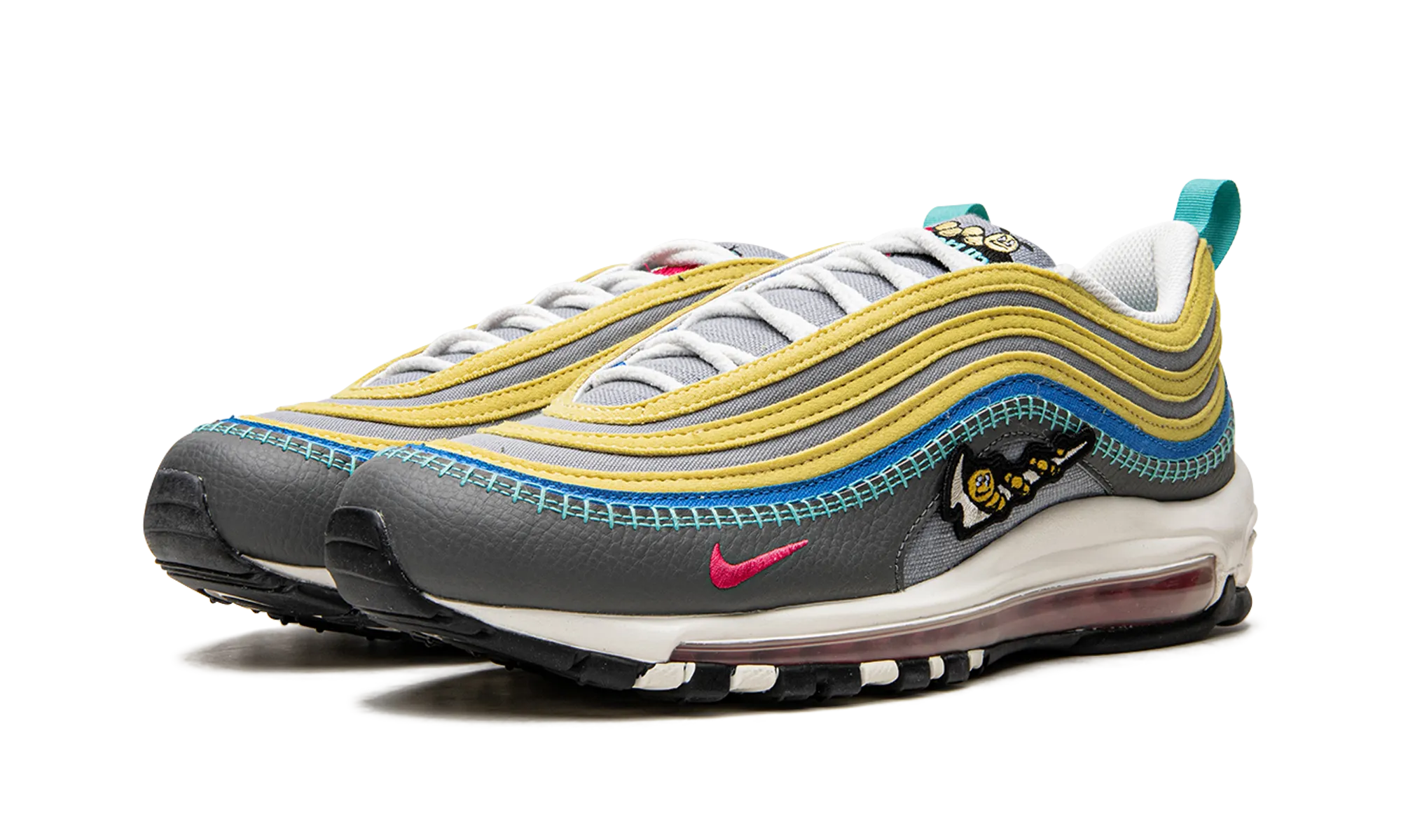 pin - decorated running shoes Non Slip Air Max 97 "Air Sprung"