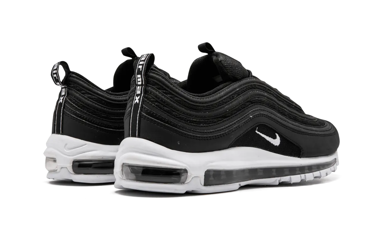 Air Max 97 "Black - White" short - distance running choice traction - grip shoes