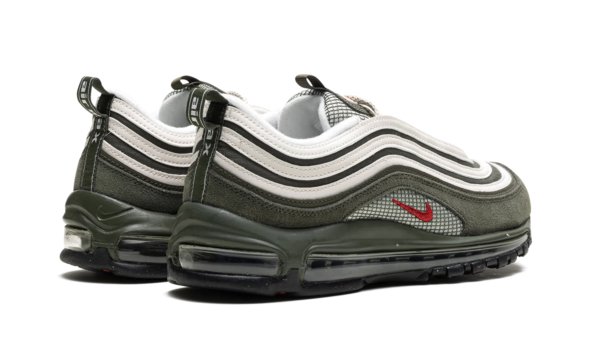 running for fitness EVAOutsole Air Max 97 "Cargo Khaki / Rugged Orange"