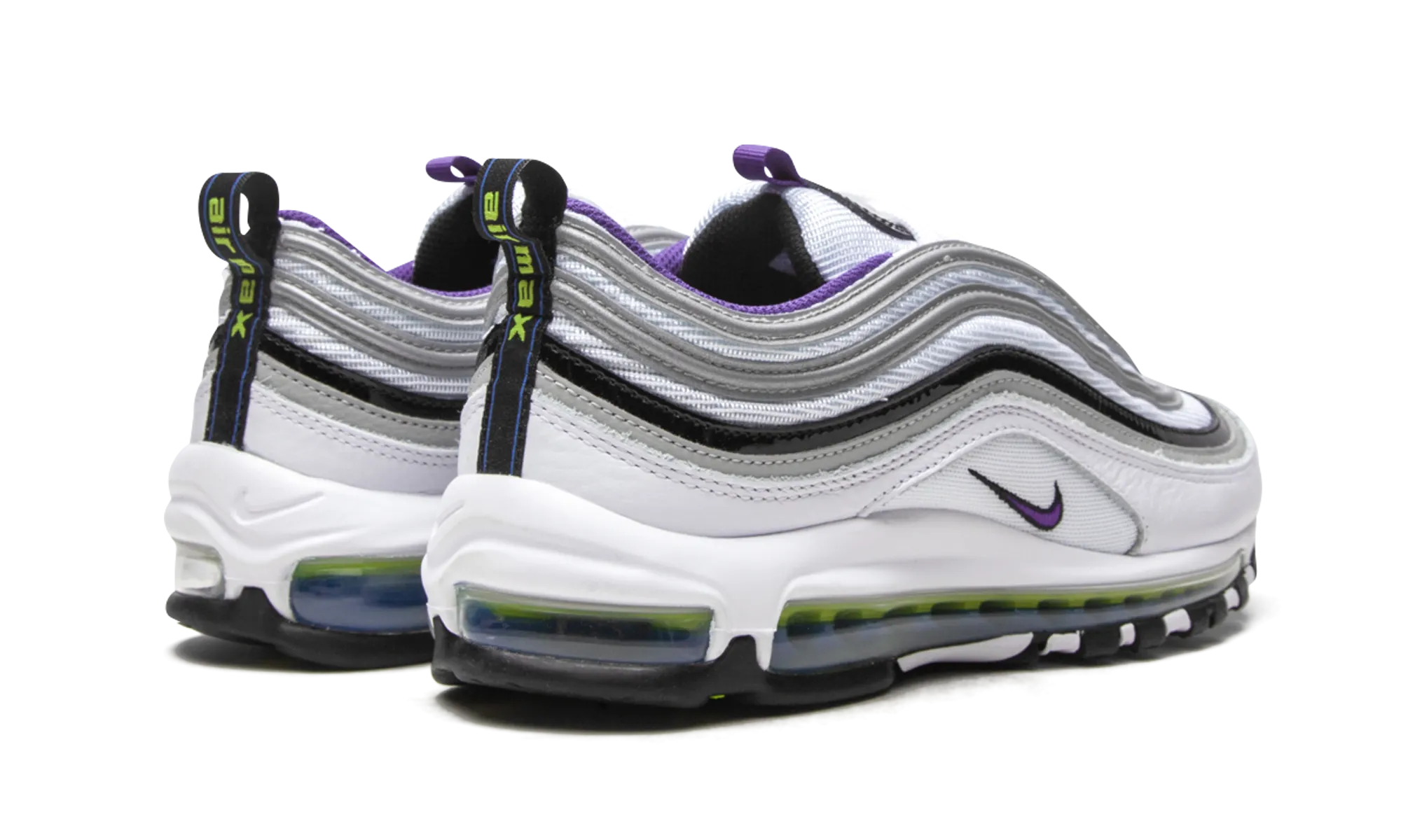 running in a bascule bridge area shoes Air Max 97 "Kaomoji"