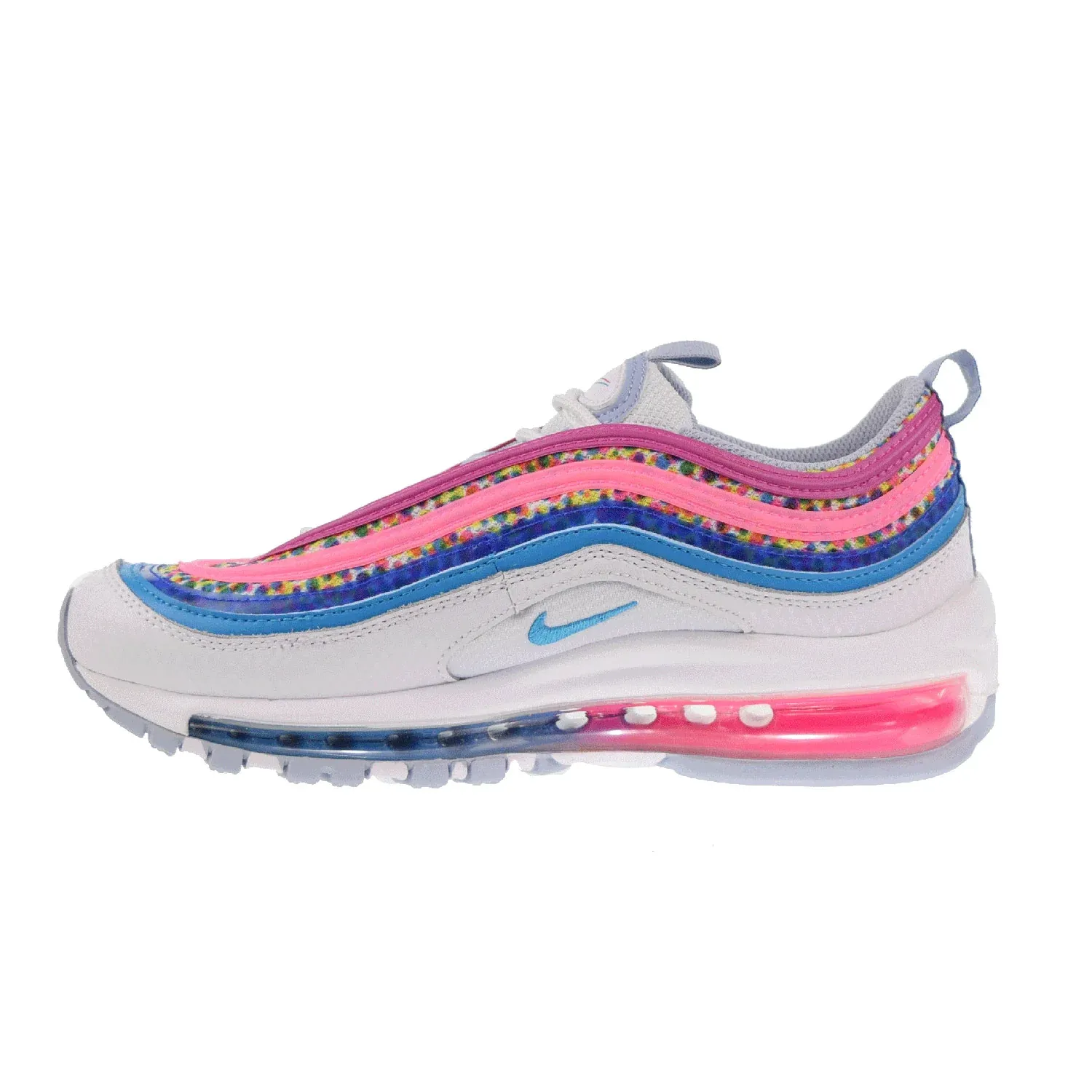 Ventilation Brooks DNA Loft Air Max 97 SE GS "White-Active Fuchsia-Blue Whisper"