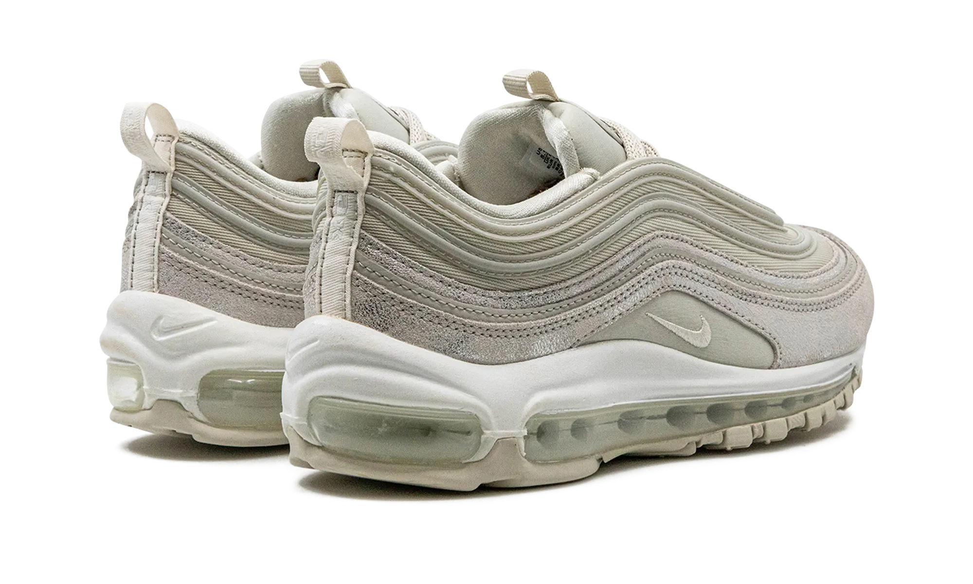 interval training running wear Shock-absorbing AIR MAX 97 WMNS "Light Bone Pre-Worn"