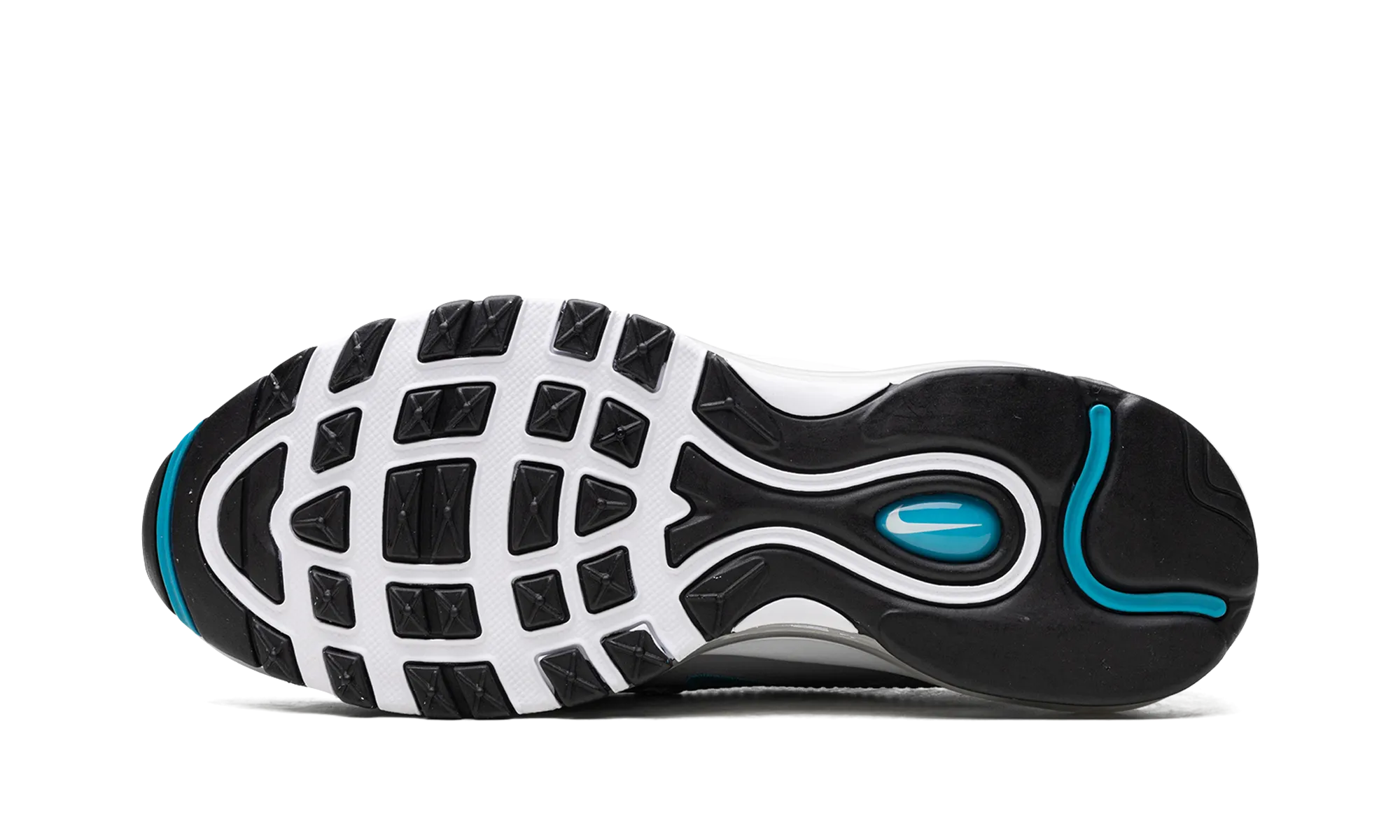 AIR MAX 97 WMNS "Wolf Grey / Teal Nebula" Beachfront Run Athletic Design