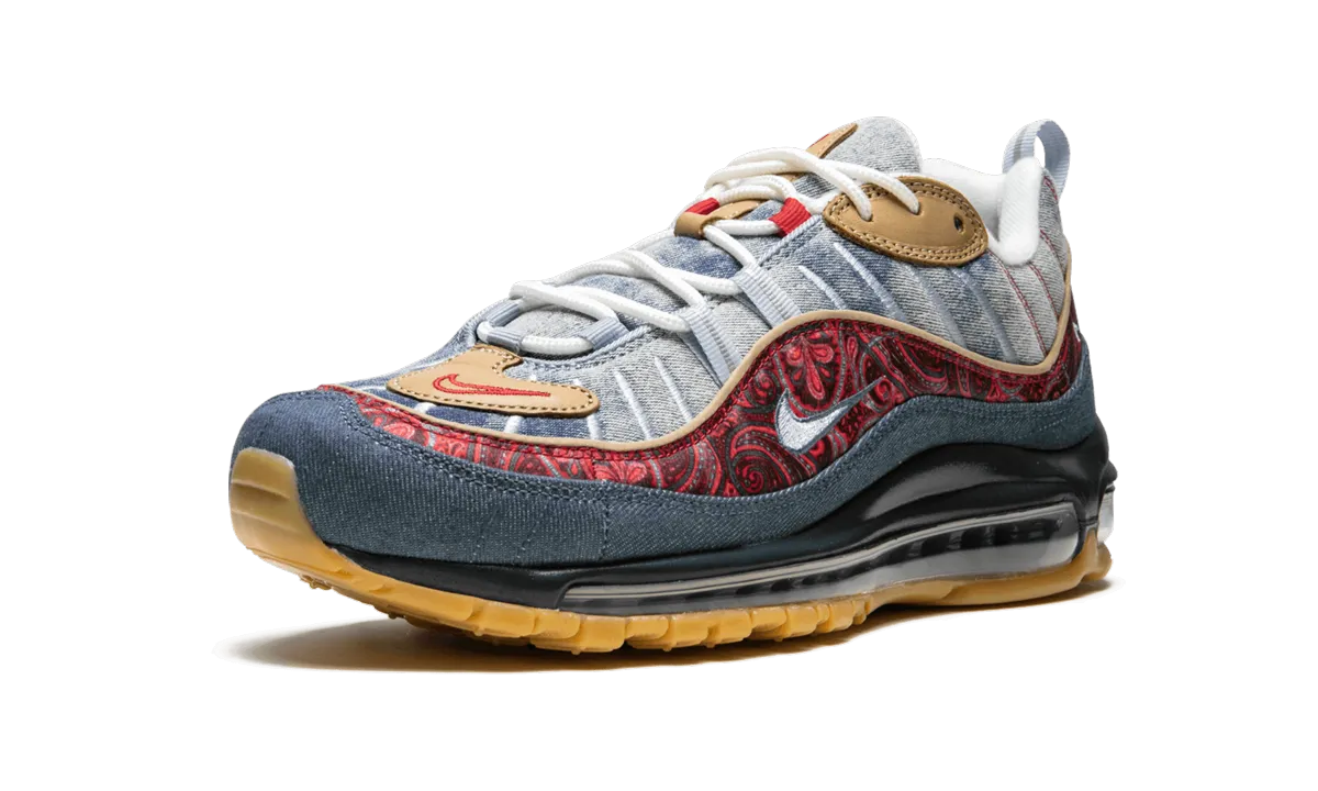 antimicrobial upper shoes supportive shoes Air Max 98 "Wild West"