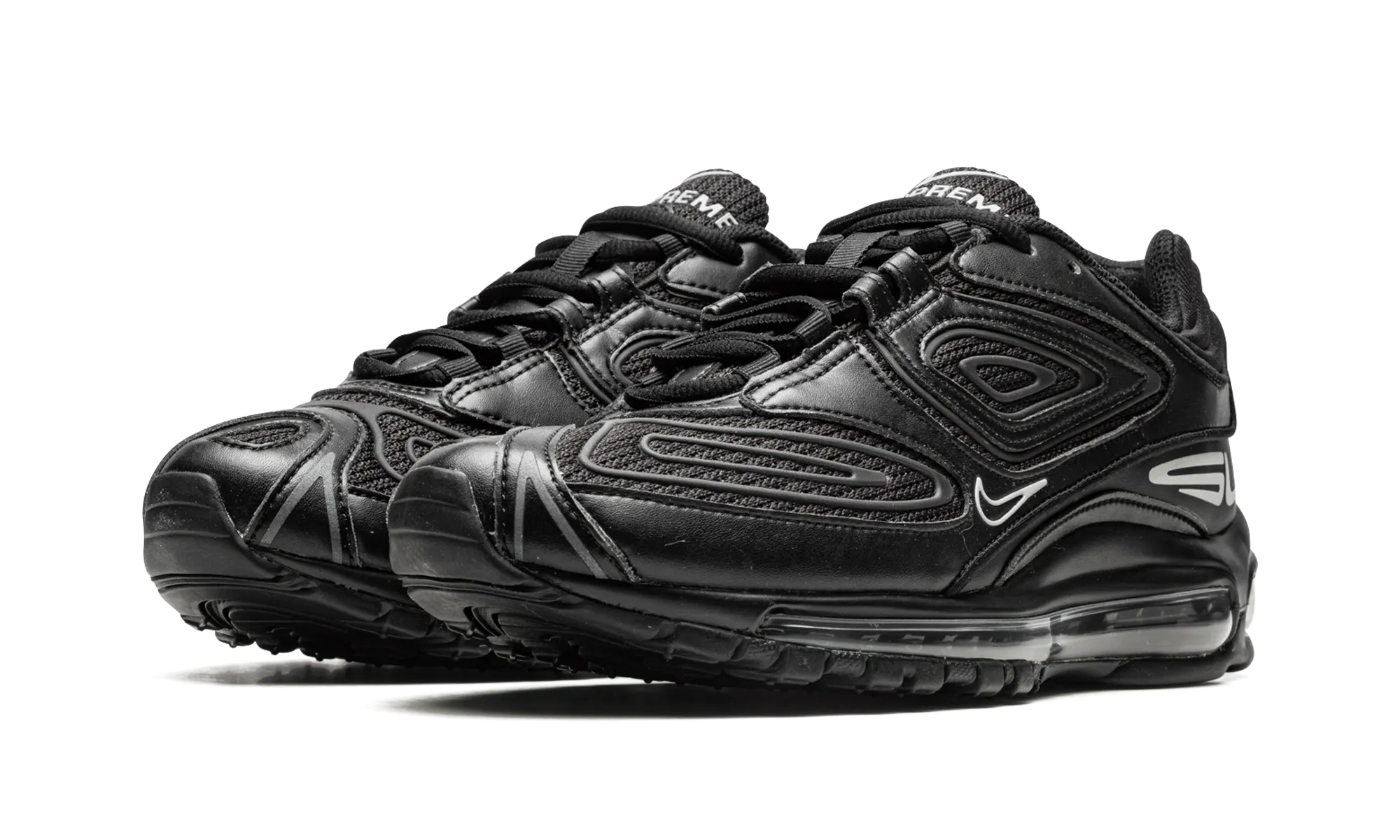 Air Max 98 TL "Supreme - Black" running as a hobby international - themed running gear