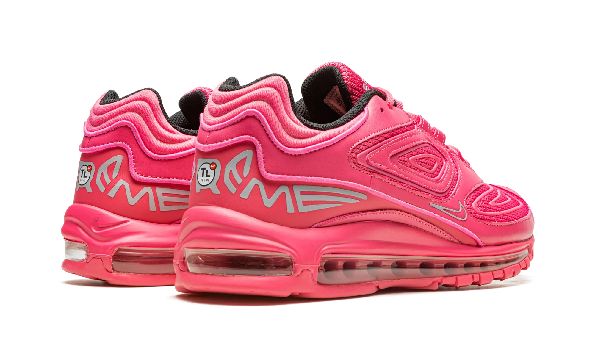 Air Max 98 TL "Supreme - Pink" cross - country meet running wear indoor sports shoes
