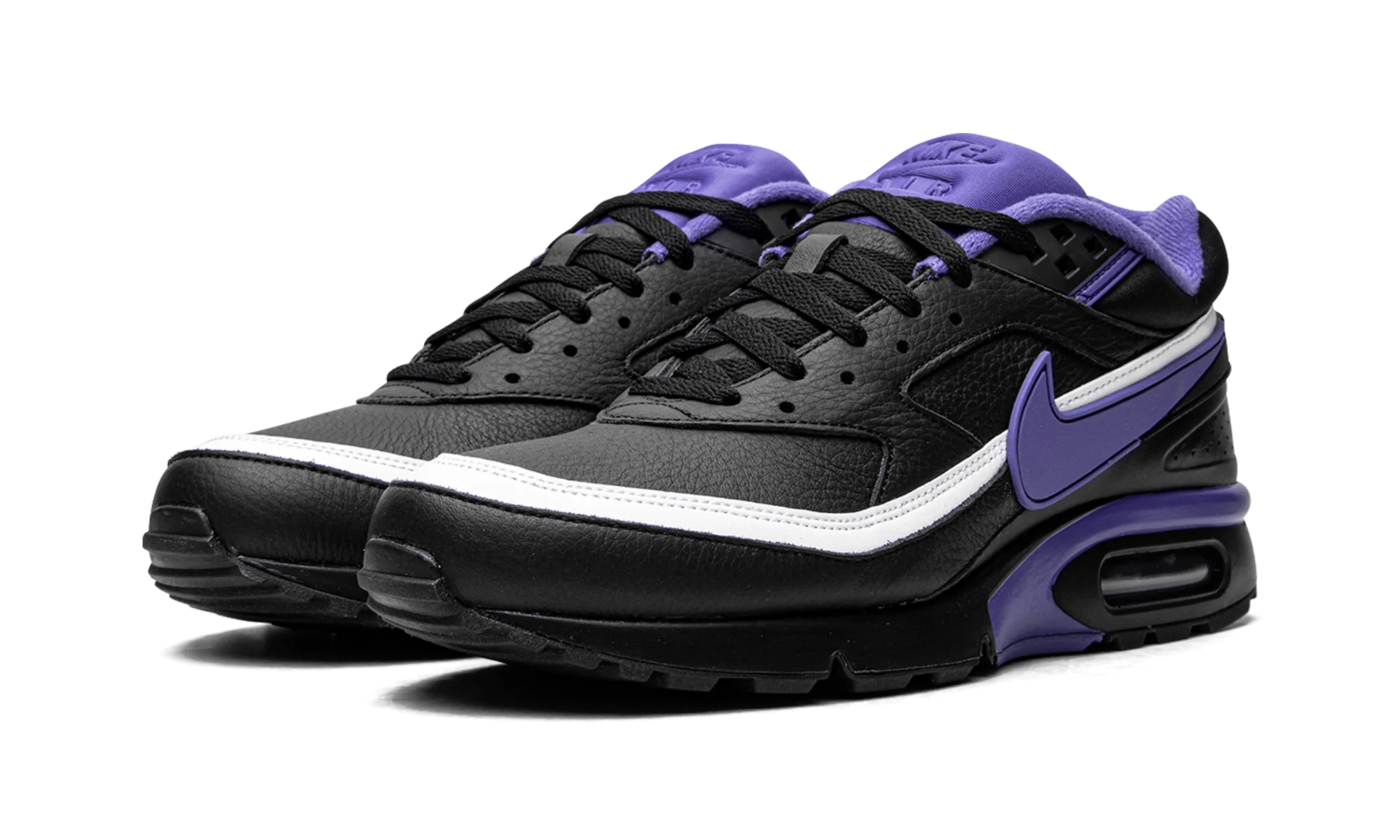 Air Max BW OG "Black Persian Violet" supination - correcting shoes