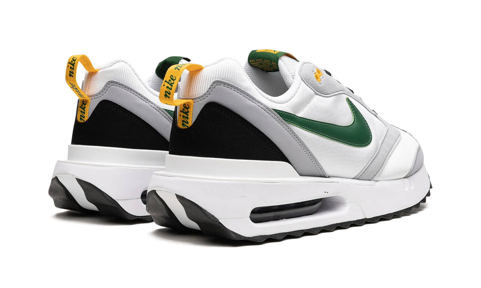 snowy leather - upper - quality - luxury shoes Air Max Dawn "Gorge Green"