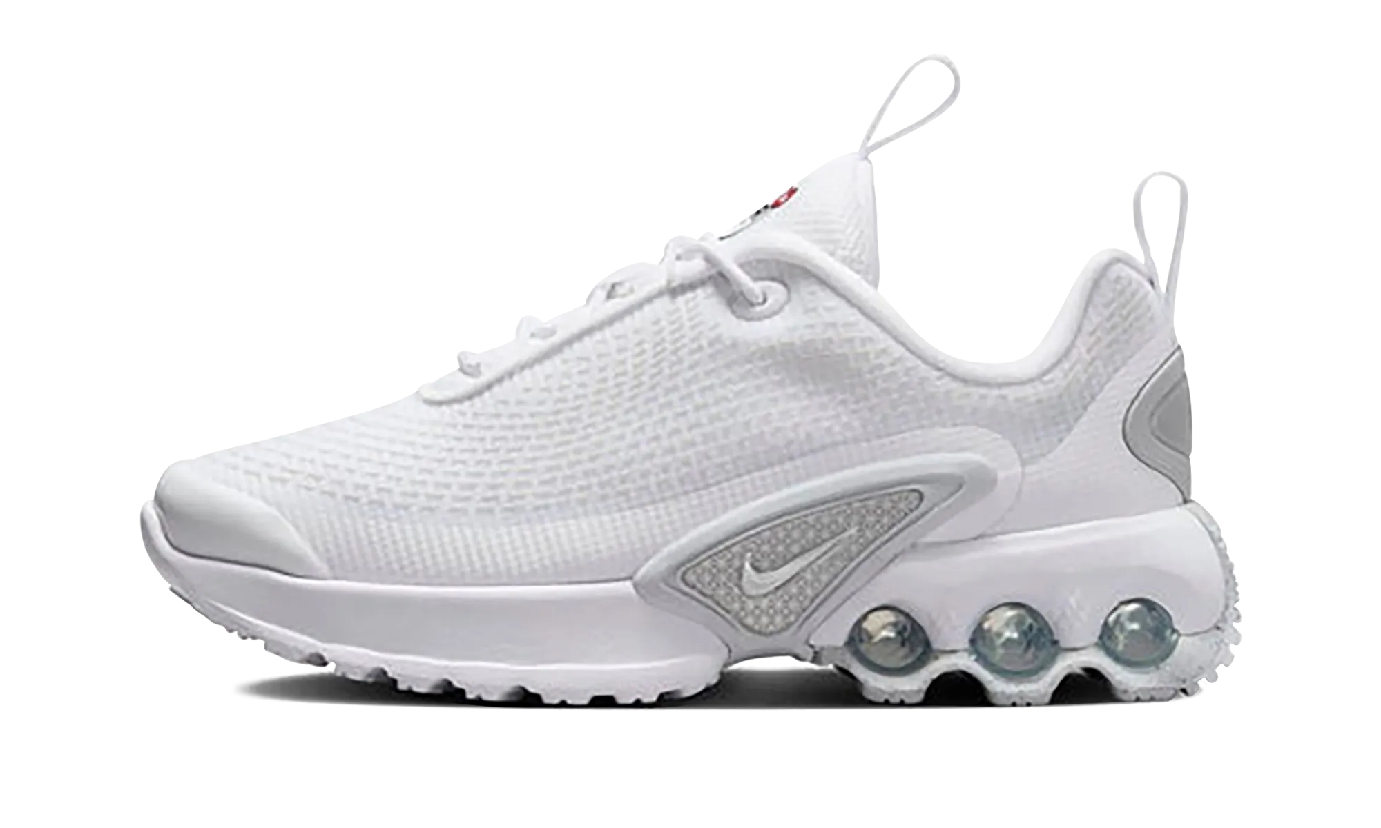 Air Max Dn GS "White Metallic Silver" city - running