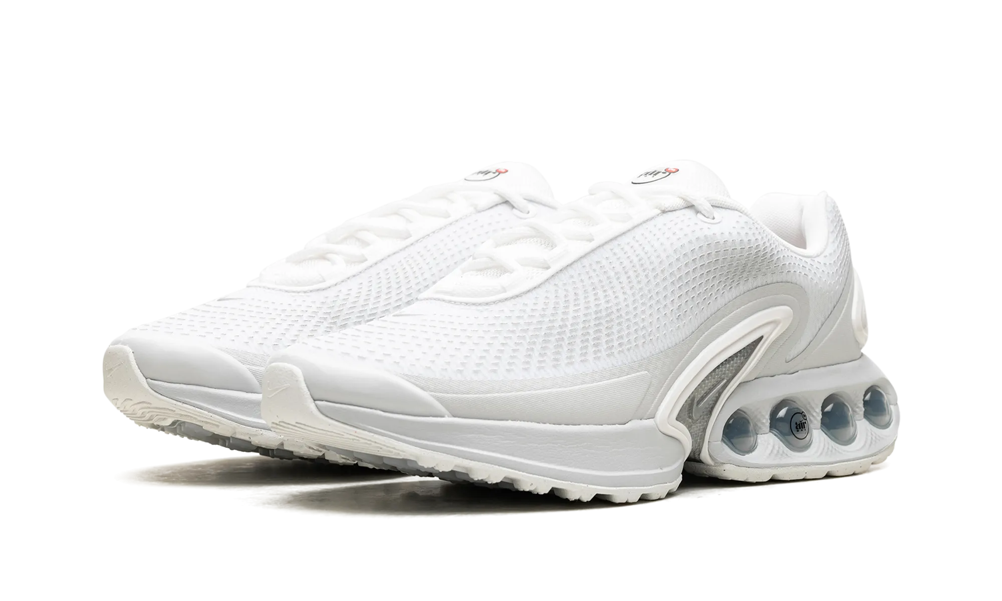 Air Max Dn "White Metallic" style - specific shoes