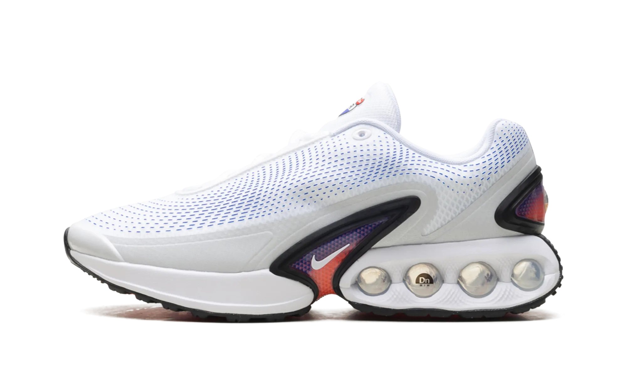 Air Max Dn "White Racer Blue Bright Crimson" ShockDispersion