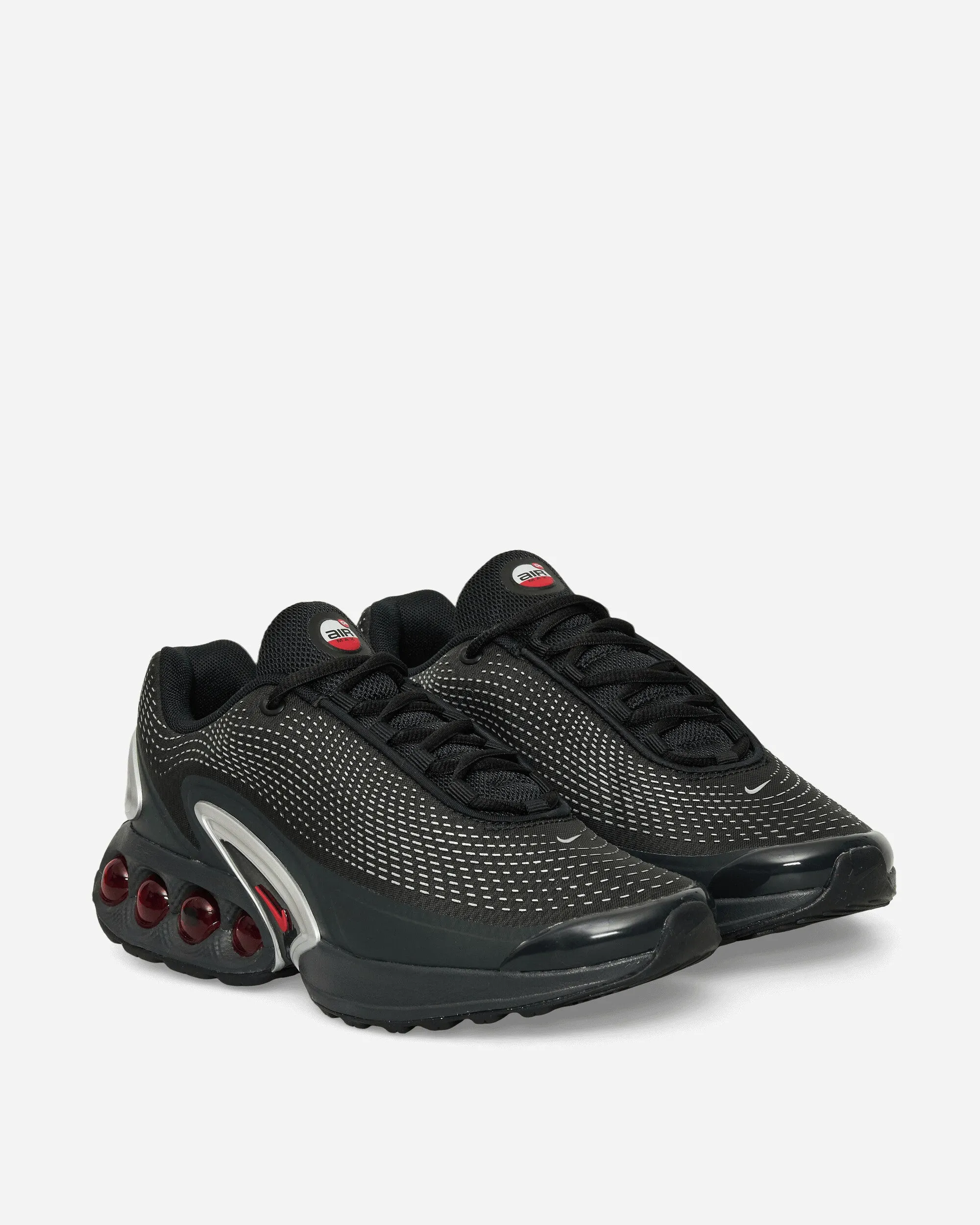 Advanced Foot Support Airflow Optimization Air Max DN Sneakers Black / University Red