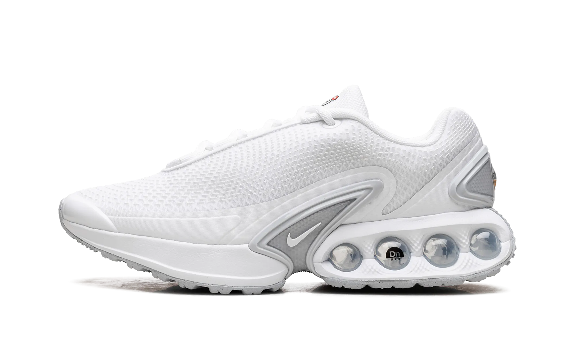 aerodynamic - feature shoes hunting shoes Air Max Dn WMNS "White Metallic Silver"