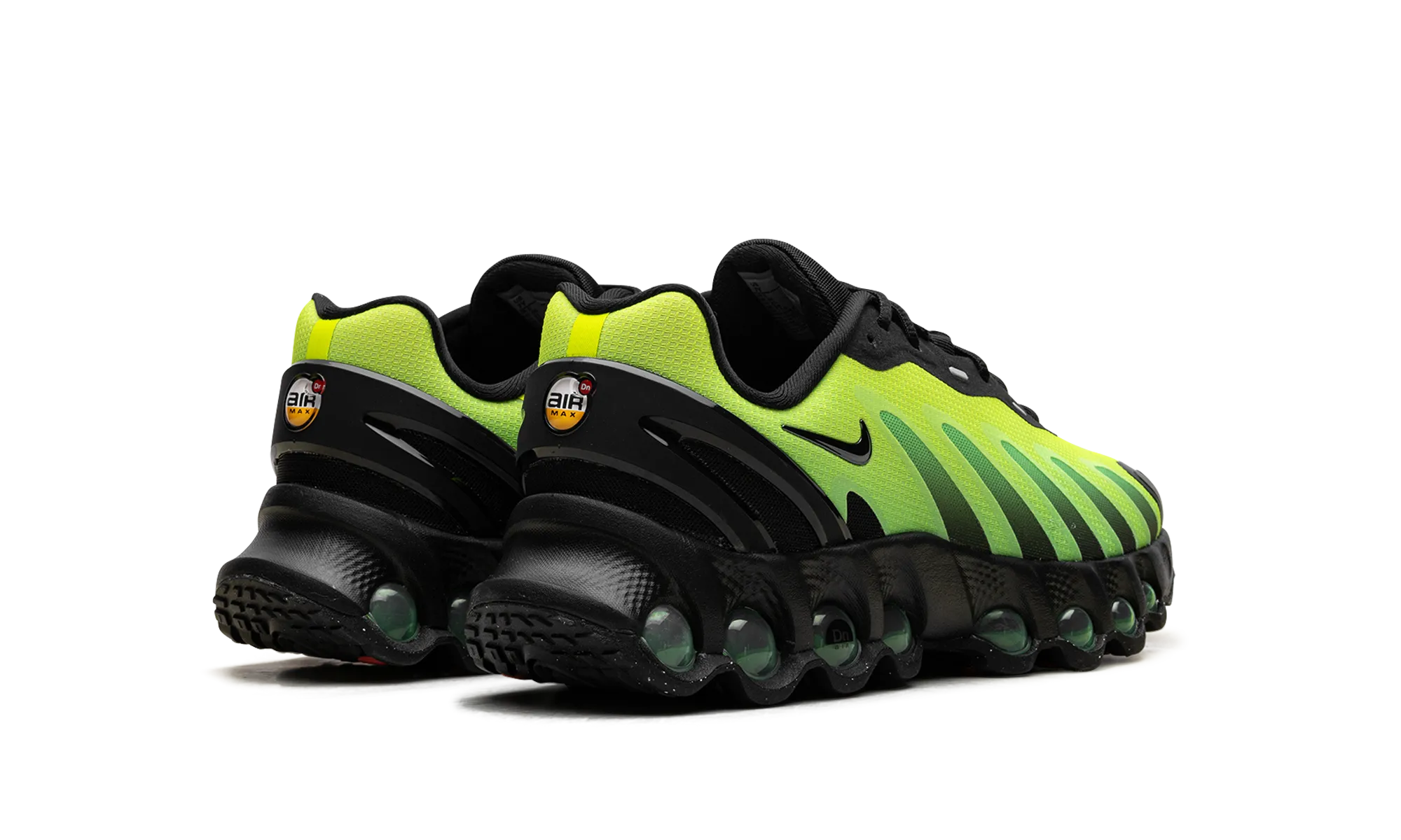wide - toe box shoes literary - event running option Air Max Dn8 GS "Black Green Strike"