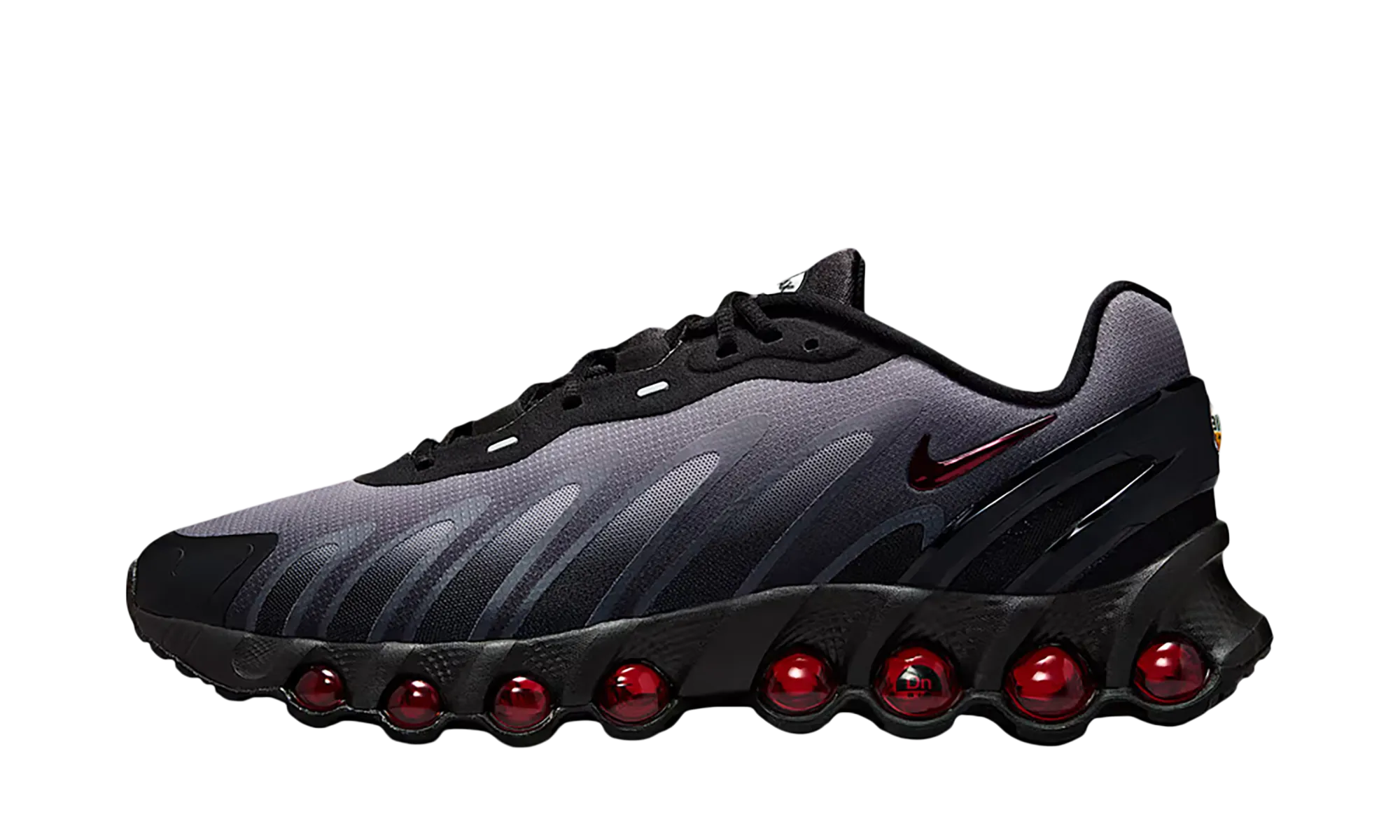 Air Max Dn8 "Black Gym Red" running - achievement