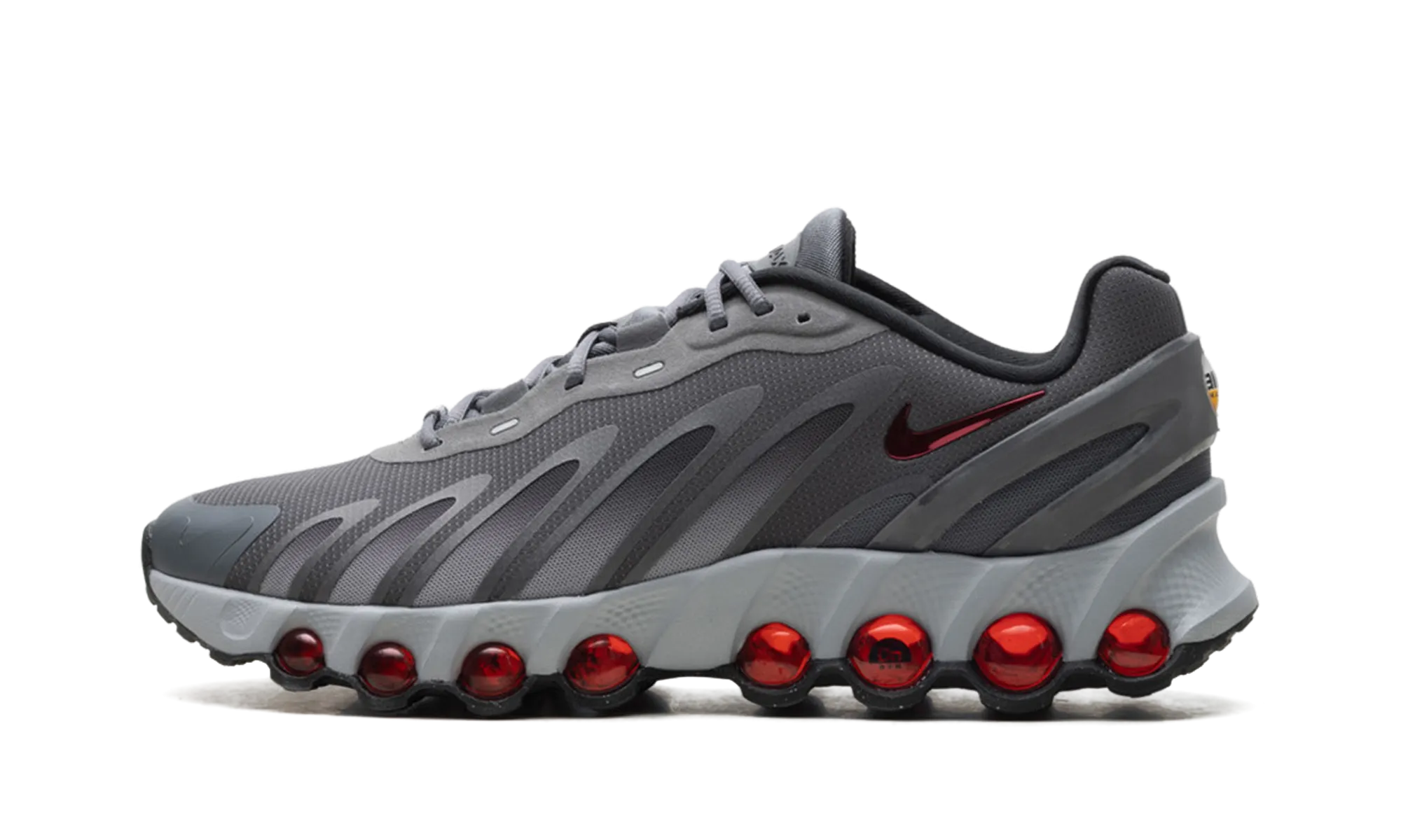 Air Max Dn8 "Iron Grey Bright Crimson" unisex sports shoes
