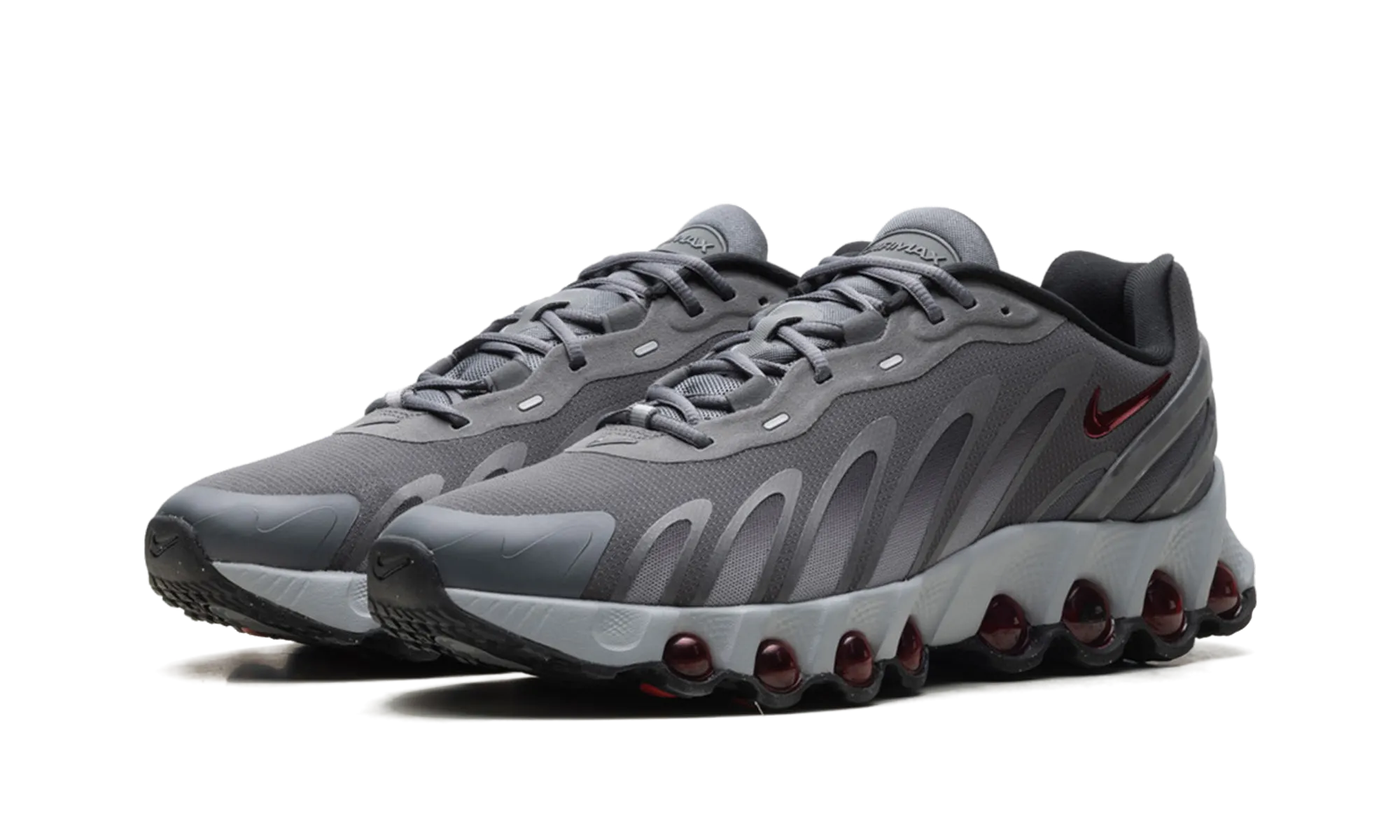 Air Max Dn8 "Iron Grey Bright Crimson" practical gear