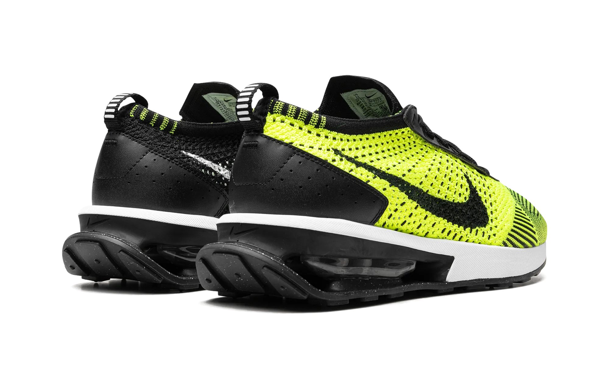 single - purpose shoes Motivation - boosting AIR MAX FLYKNIT RACER WMNS "Volt Black"