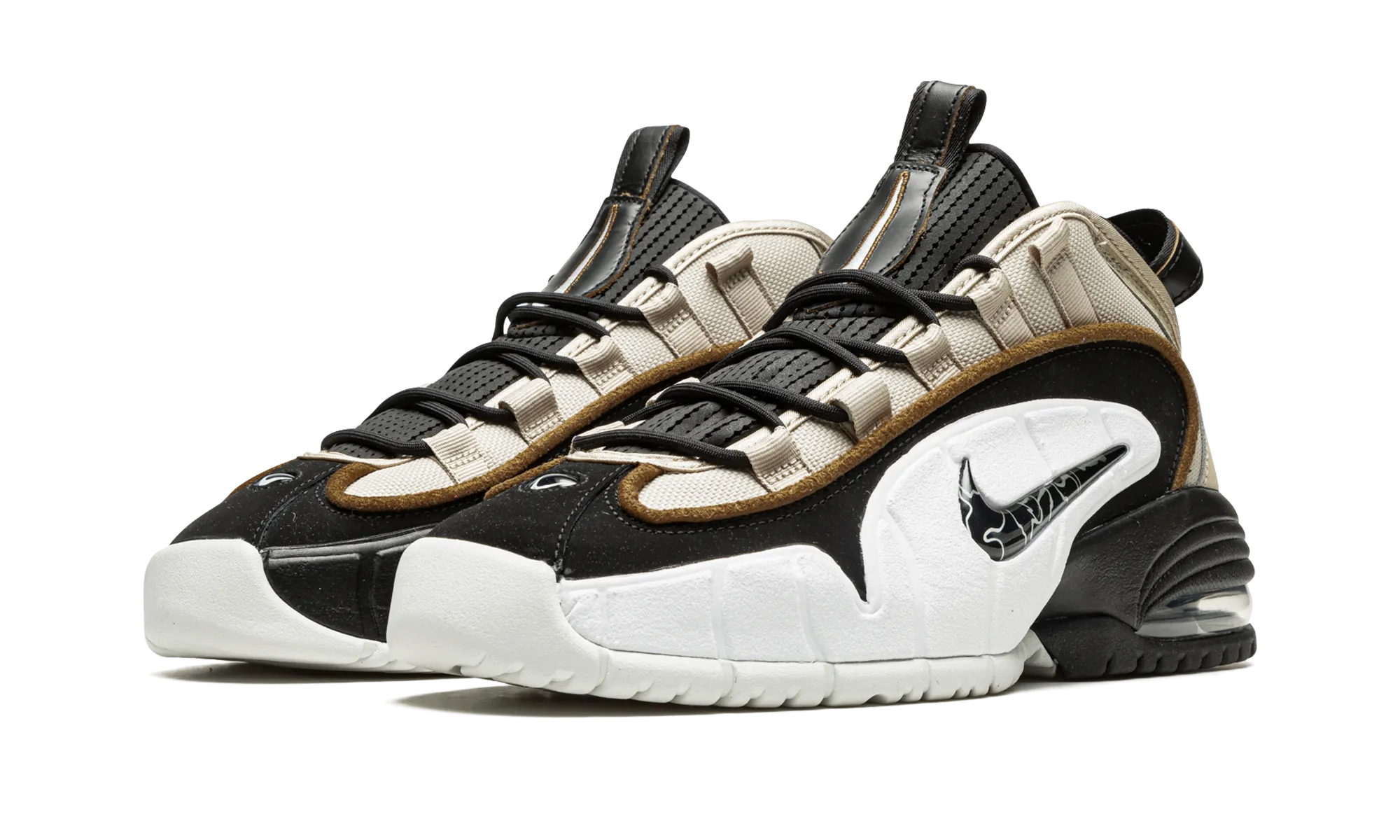 pom - pom - decorated running shoes running in a road race shoes Air Max Penny 1 "Rattan"