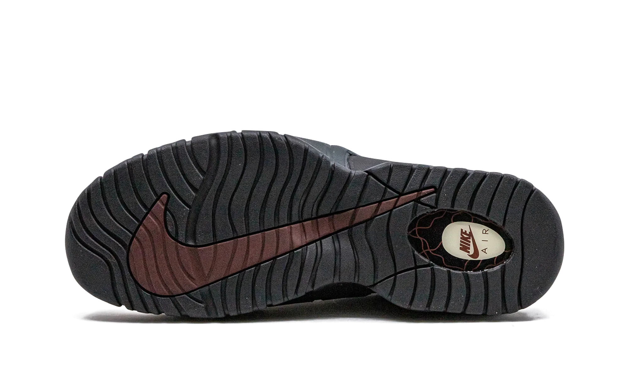 Air Max Penny "Faded Spruce" practice session roomy toe - box