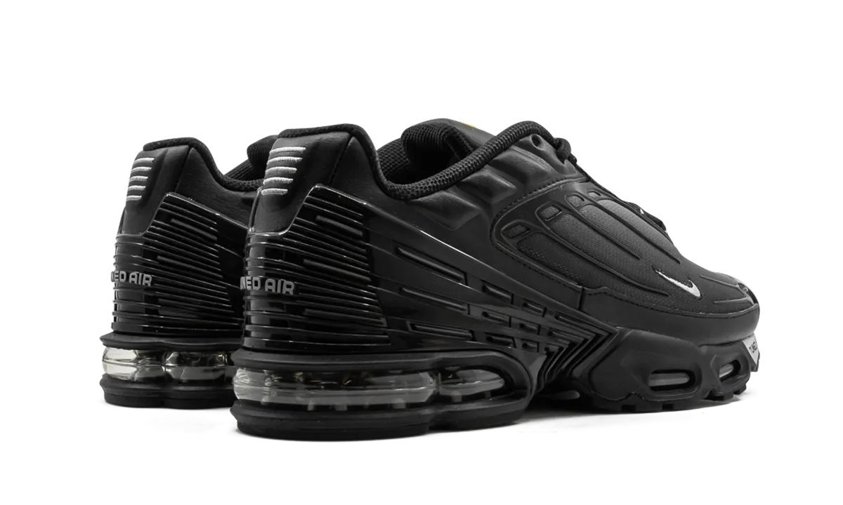 Air Max Plus 3 "TRIPLE BLACK" all - weather - resilience shoes Cutting - edge