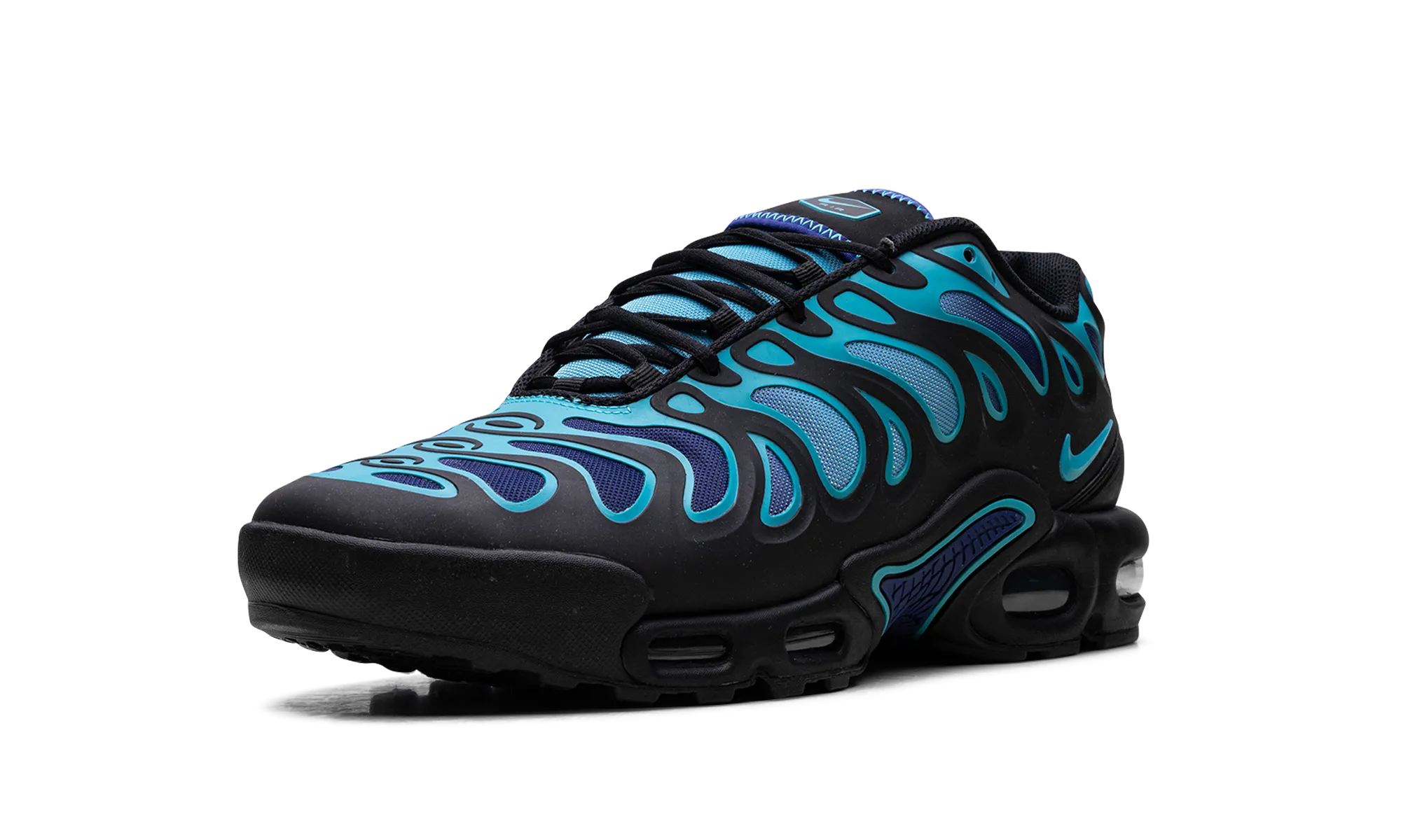 Air Max Plus Drift "Deep Royal Blue" Slip   On running with a water bottle